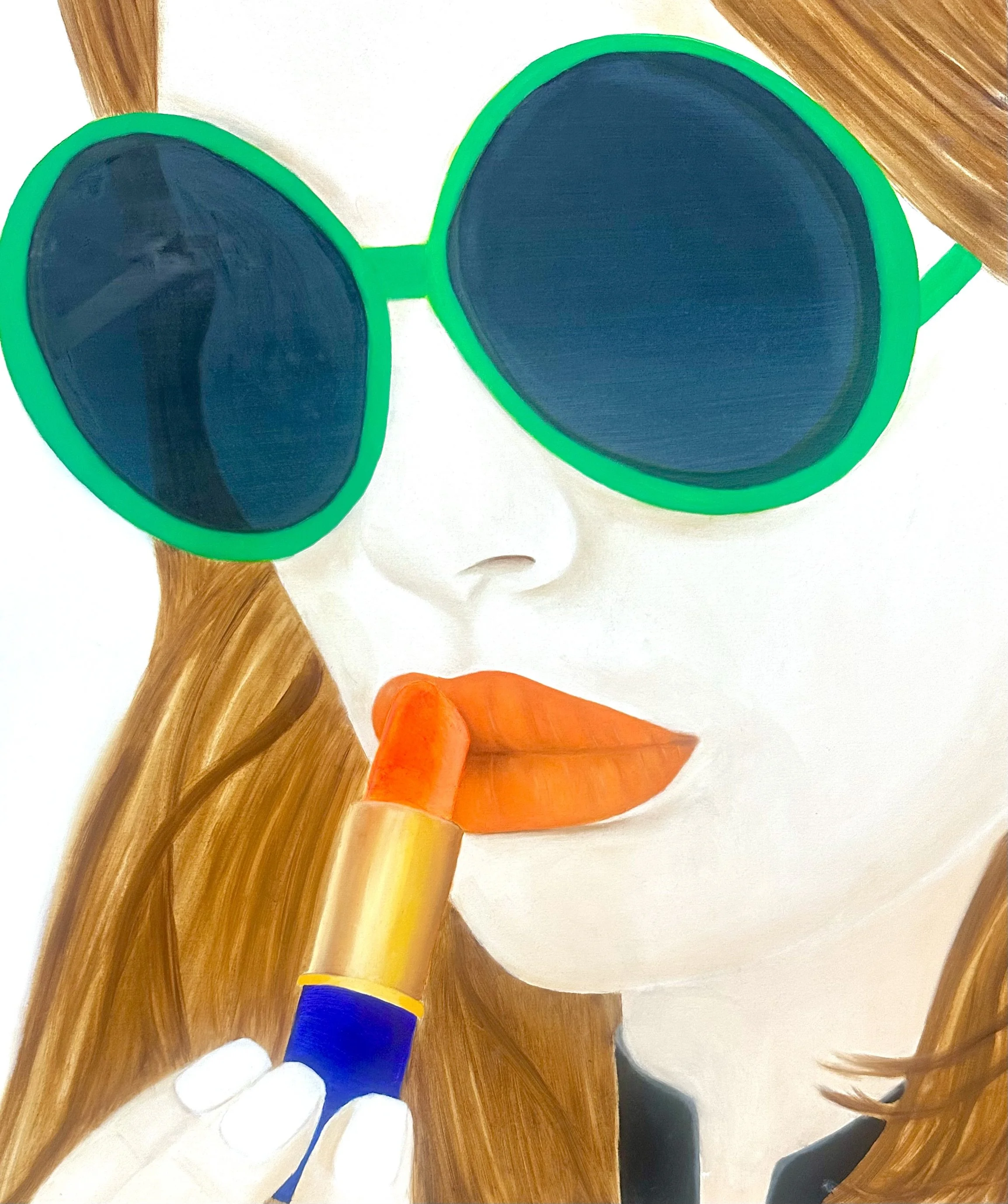 Lipstick
 
Huile sur toile
 
73x60 cm