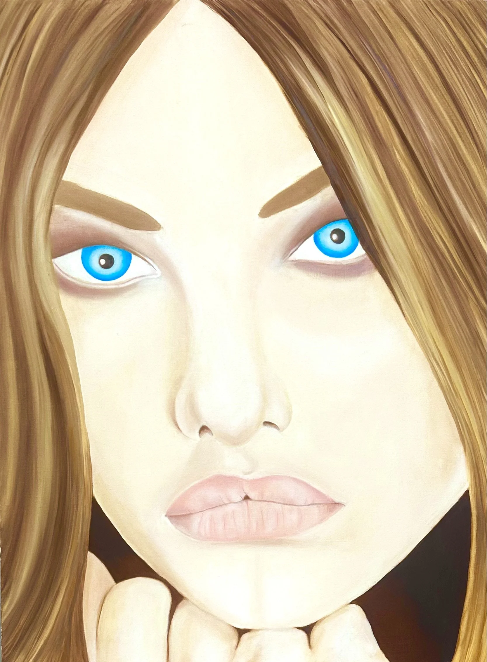 Thylane
 Huile sur toile
 81x60 cm