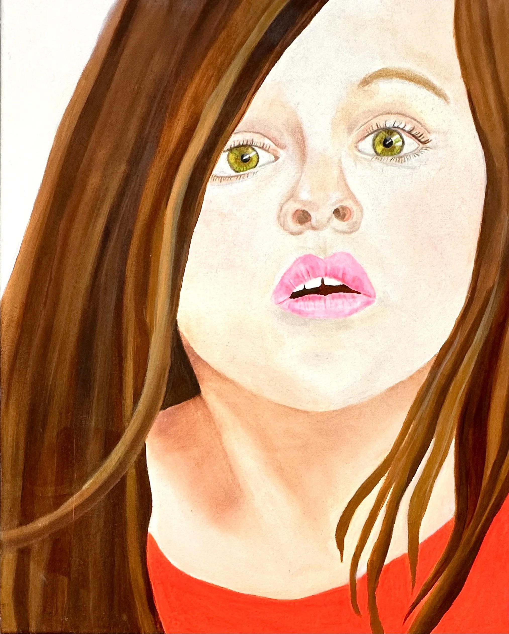 Surprise (collection privée)
 Huile sur toile
 48x36 cm