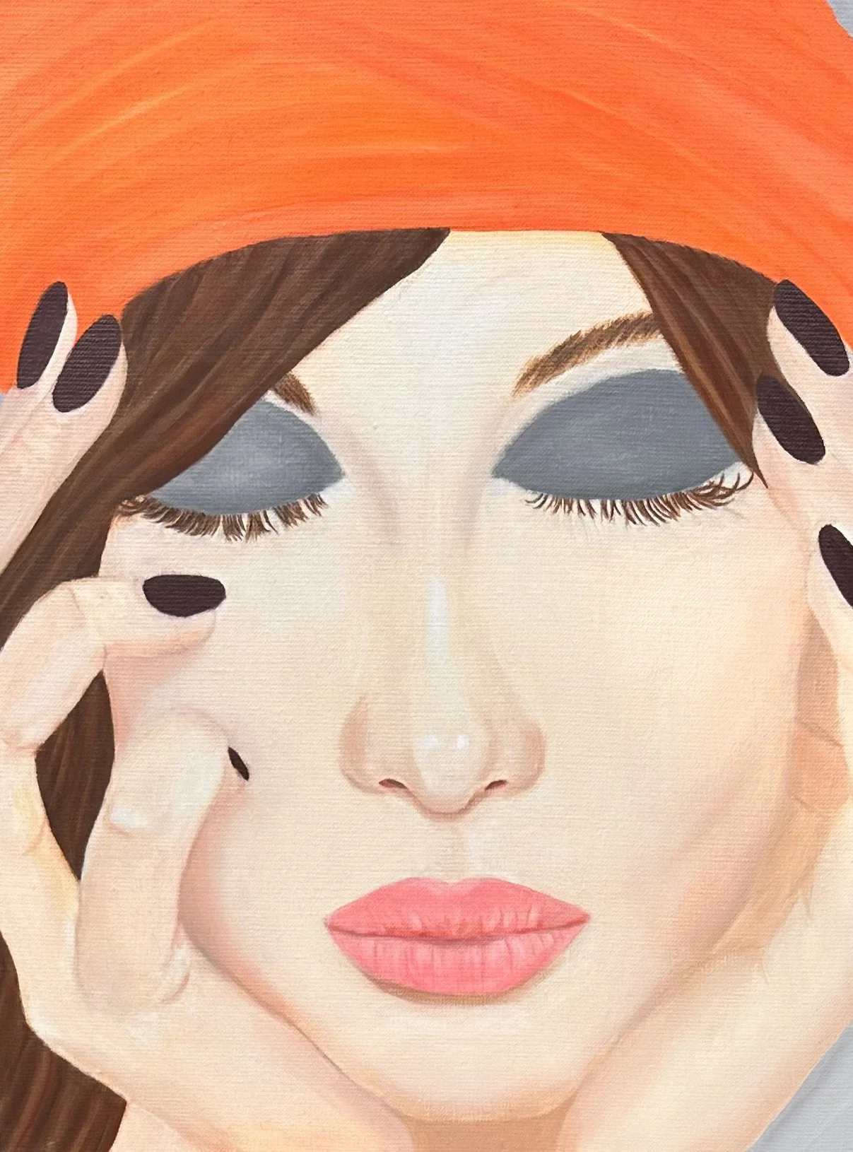 Méditation
 Huile sur toile
 46x38 cm