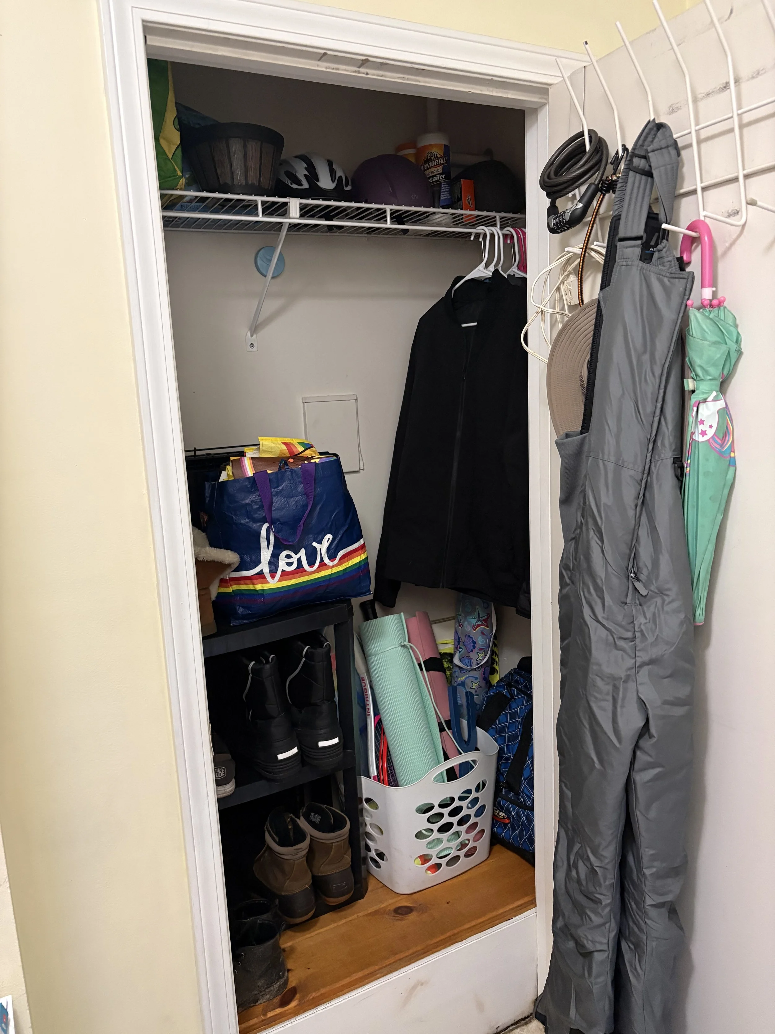 Entry Closet After