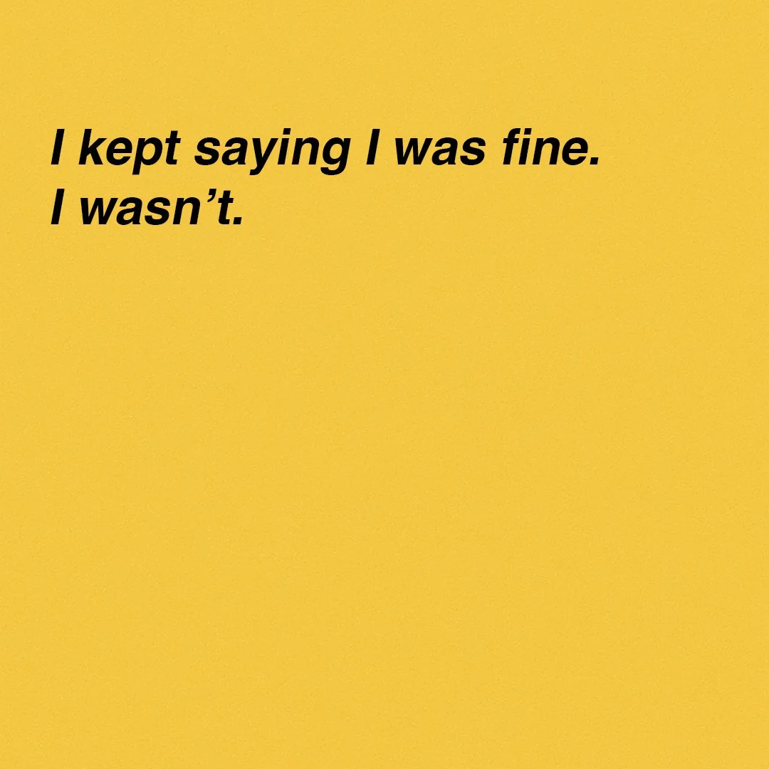 For a long time, I thought being strong meant staying quiet.
Not needing help.
Not burdening anyone else.

What I didn&rsquo;t realize was how much that silence was costing me.

You can survive something life-altering
and still struggle to talk about