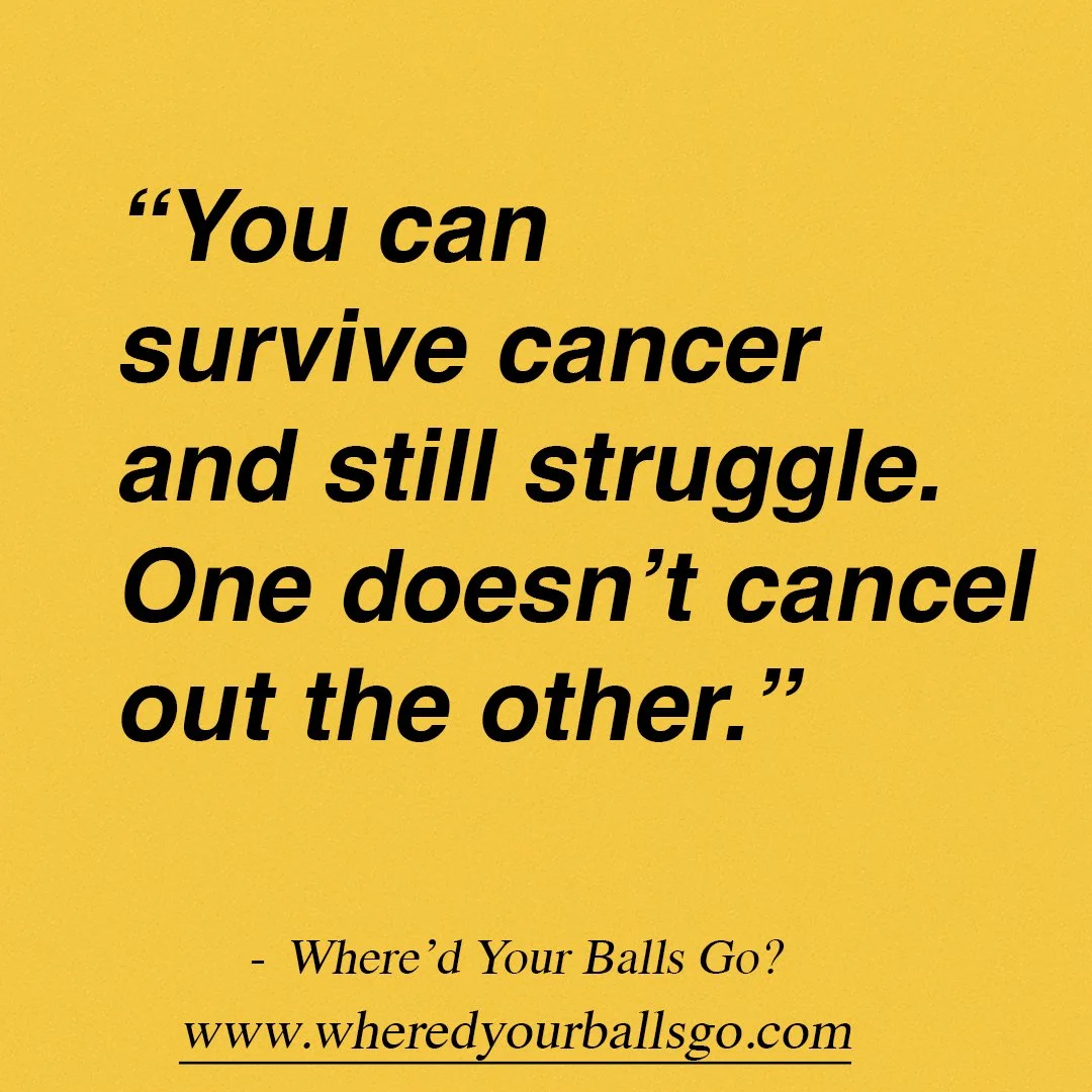 Survival is often treated like a finish line.
But what happens after the celebration fades? There are many ways in which survivors struggle after. Survivors guilt is one of the most common occurrences. How do we support someone on their journey after