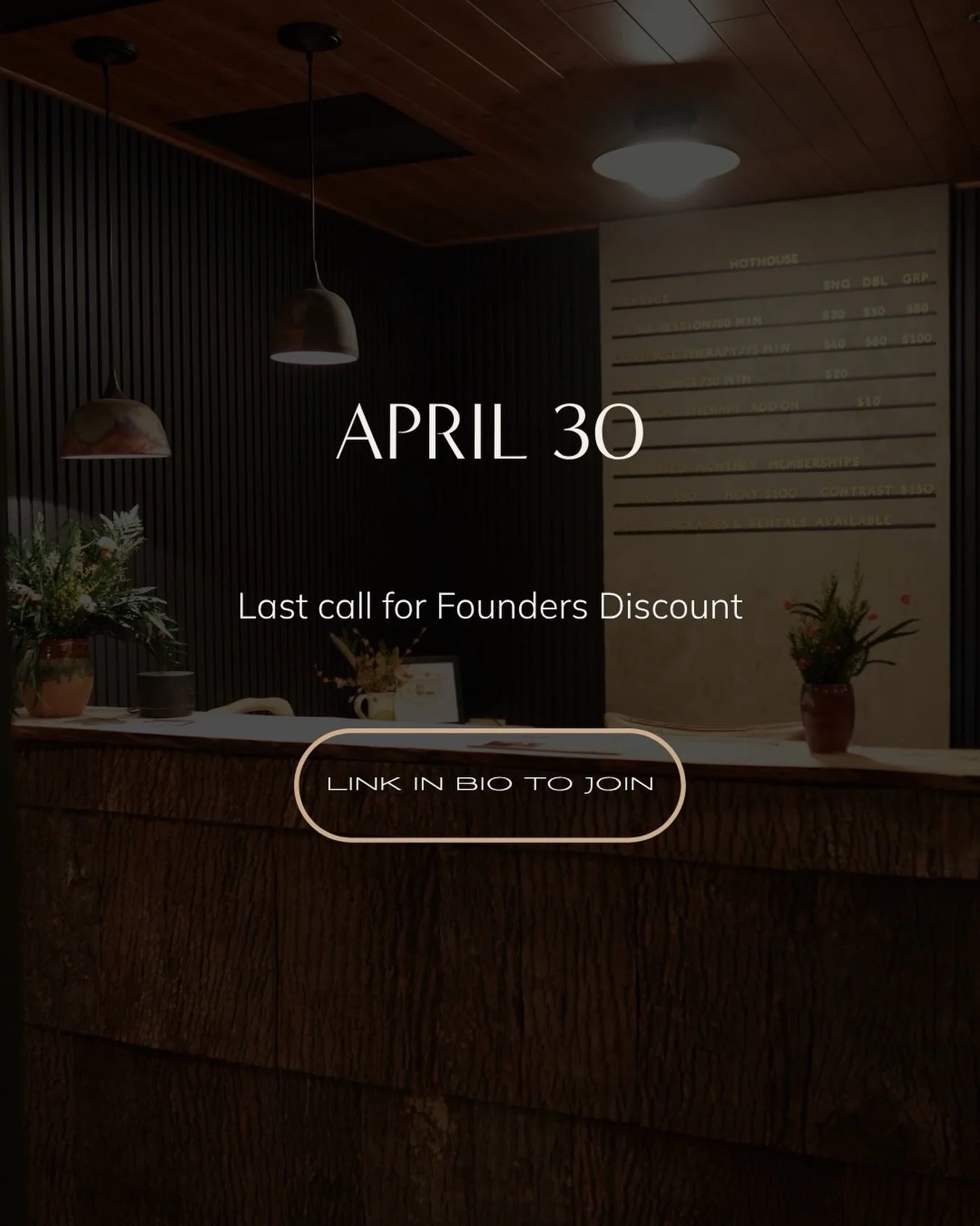 48 hours.

After April 30, Founding Member pricing closes and monthly rates go to full price. If you&rsquo;ve been sitting on it &mdash; now&rsquo;s the time.

Link in bio.

#homerhothouse #homeralaska