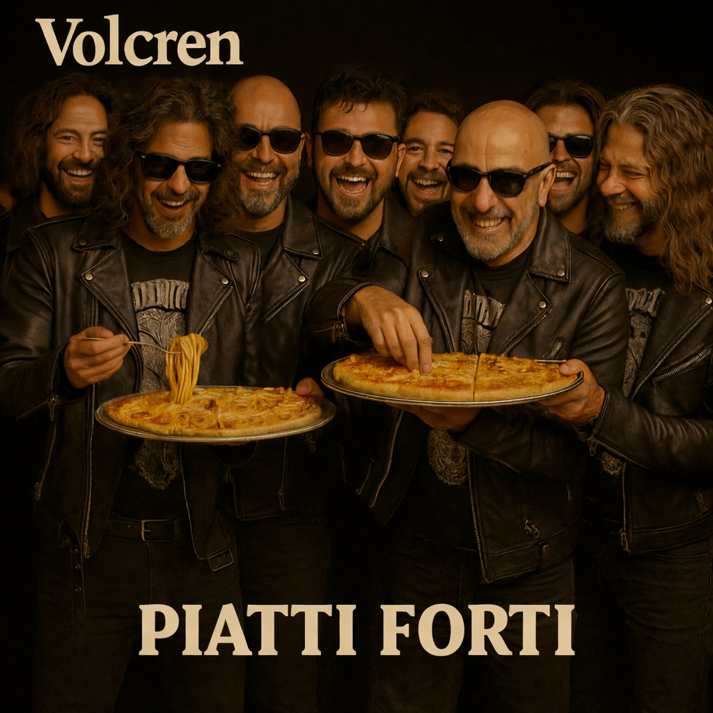 Volcren EP Piatti Forti ascolta su YouTube alternative rock AI band