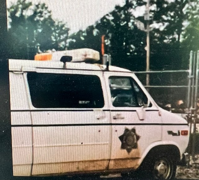 The van worked hard.