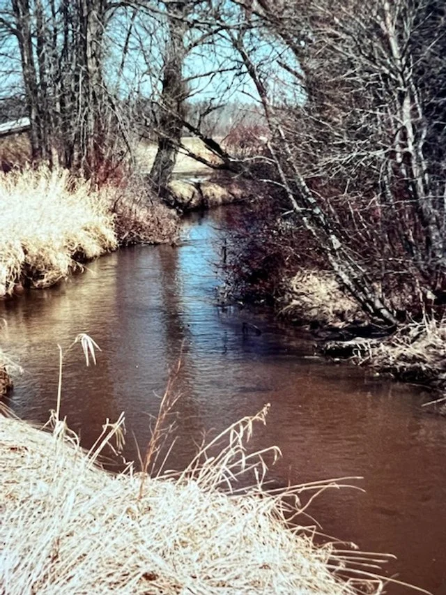 Whittlesey creek without the walk bridge. 2022 pic