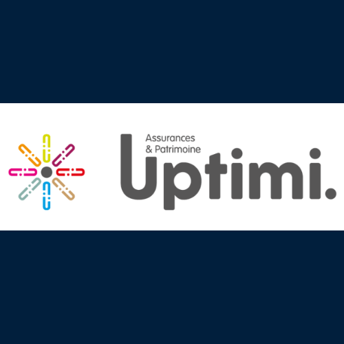 Logo de la société Upimi avec le texte 'Assurances & Patrimoine'.