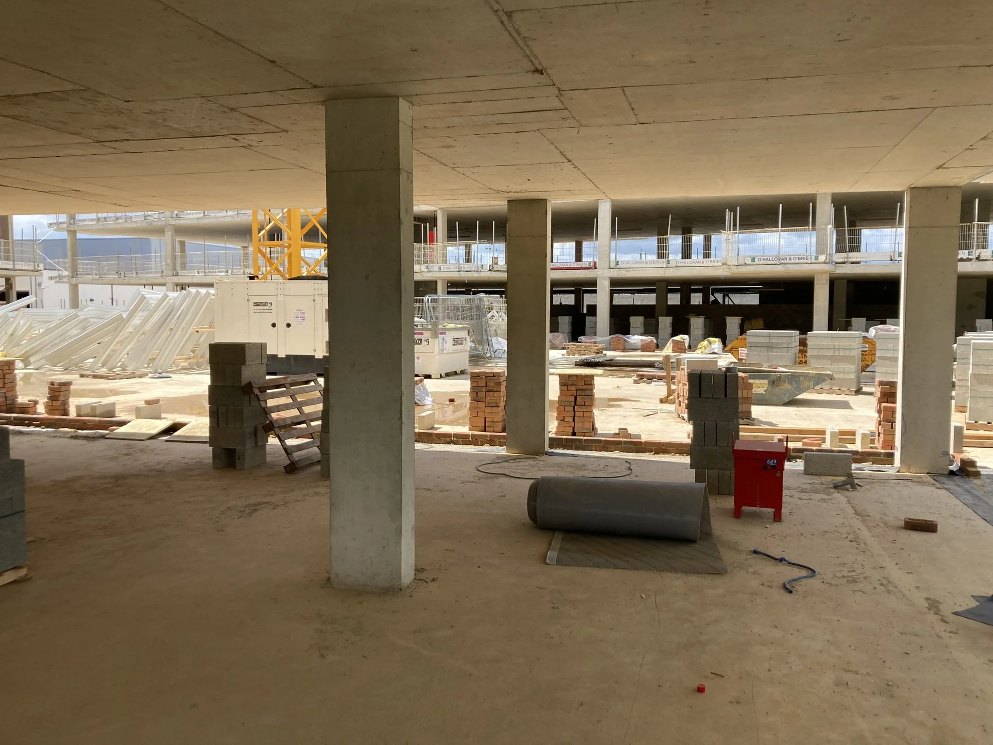 Adequacy of design and remedial works in reinforced concrete buildings of major mixed-use development