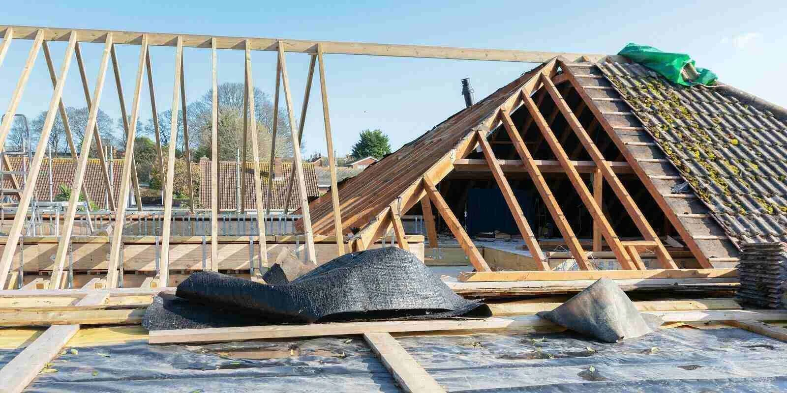 Roof deformation during refurbishment works at residential property