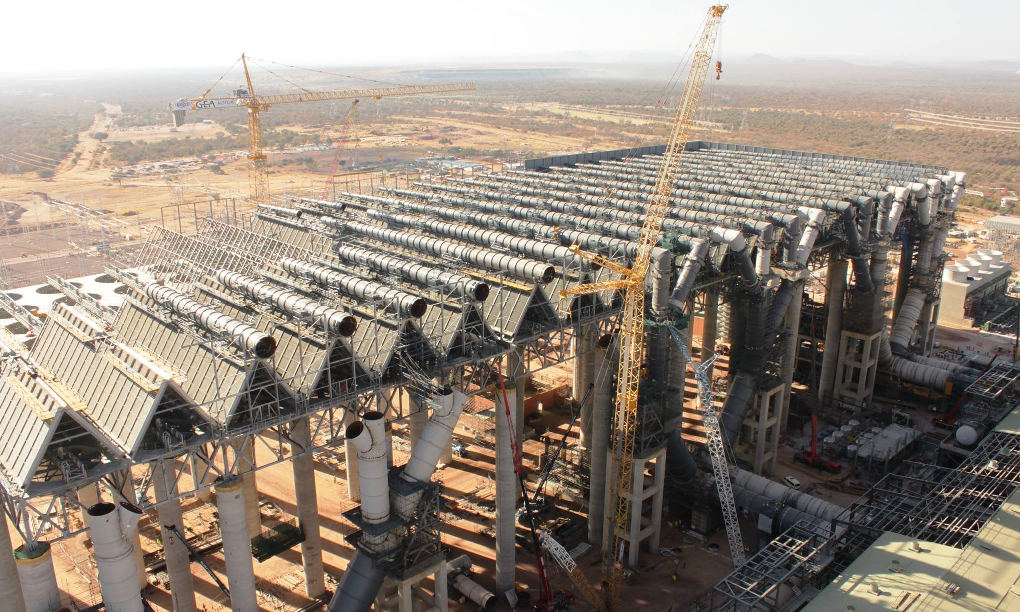 Critical delay at construction of major power station