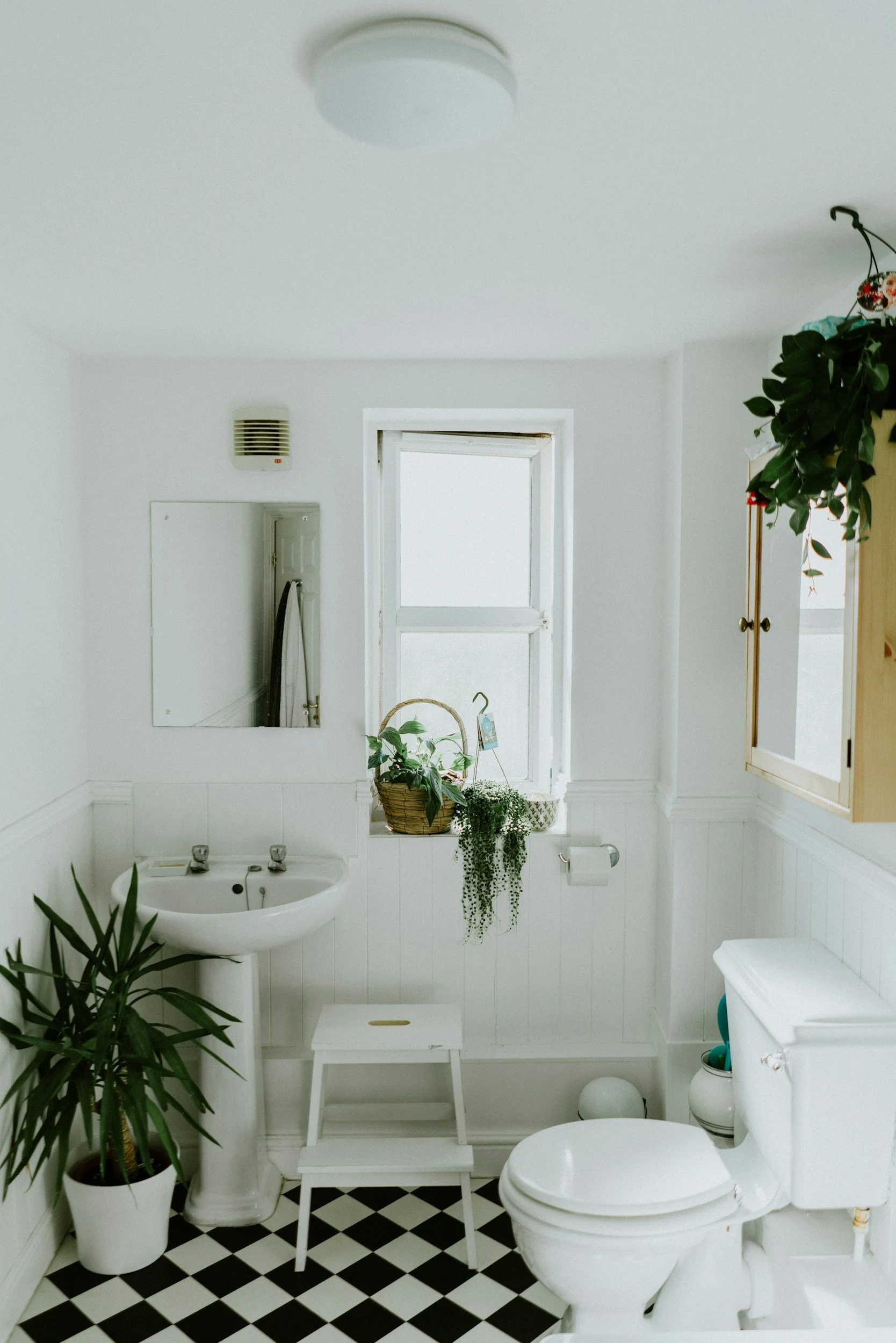neat and repeat bathroom cleaning
