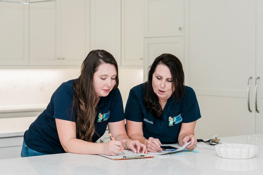 100% satisfaction guarantee on house cleaning