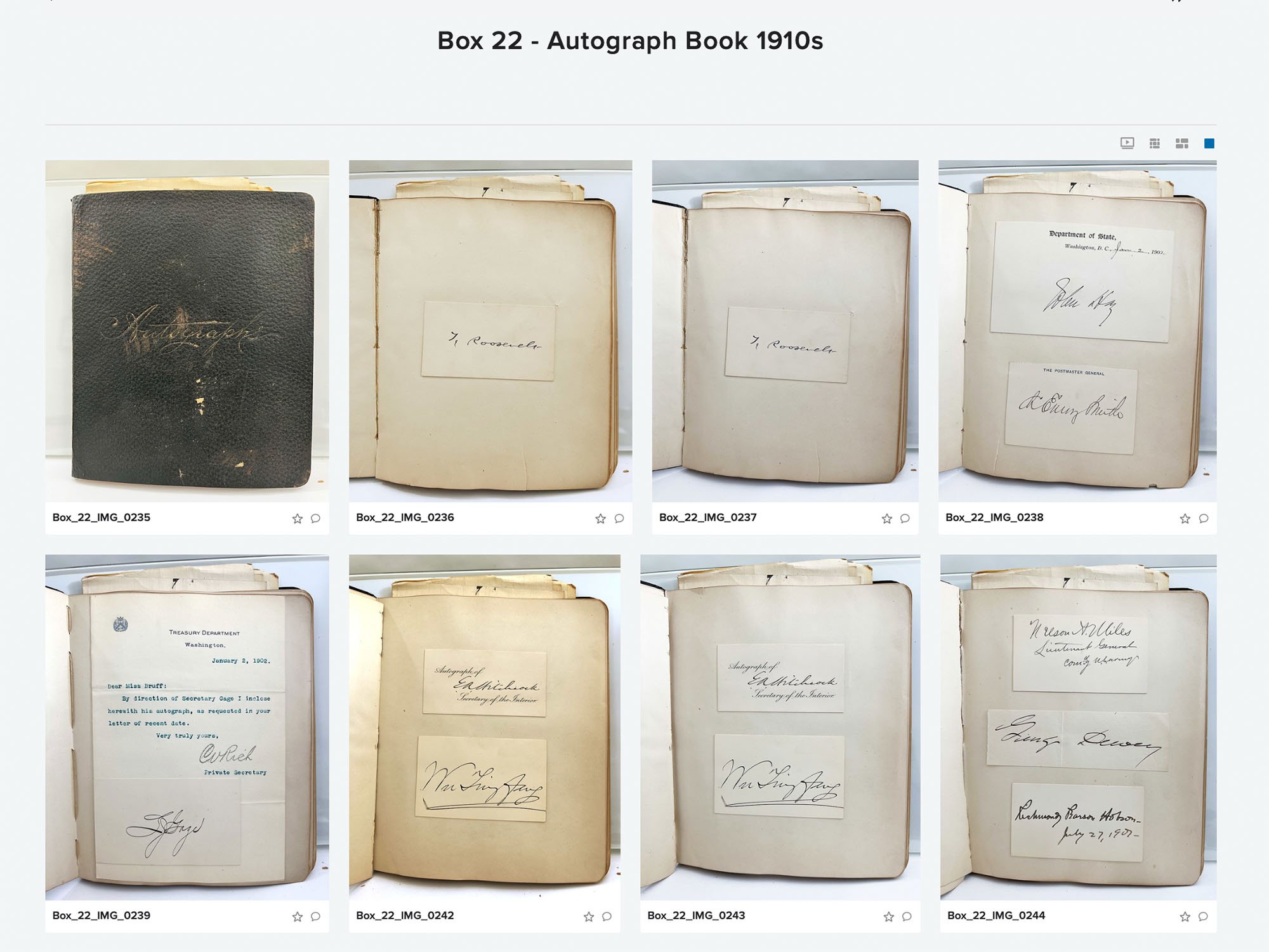 1910s Autographs