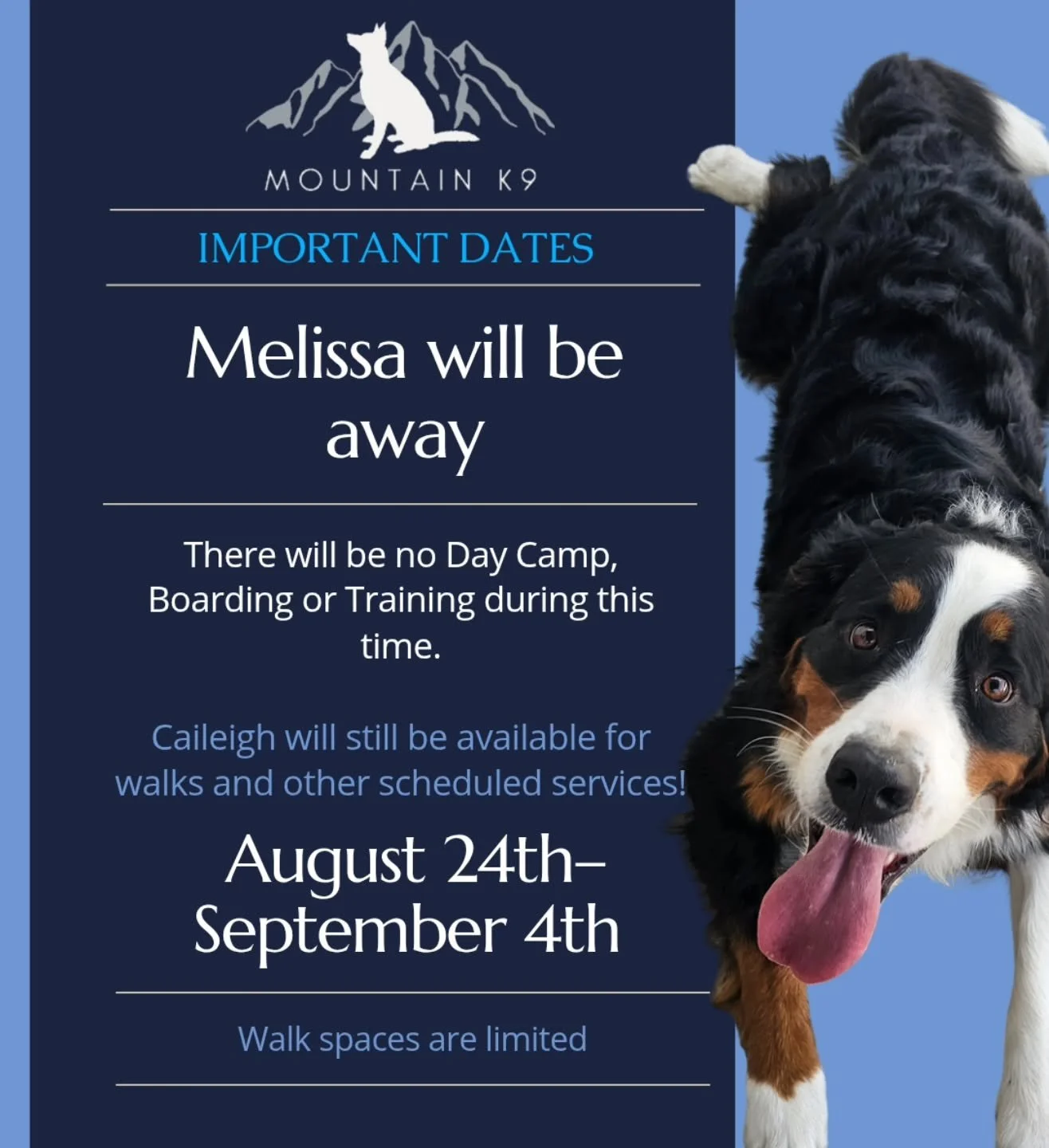 Taking some time to spend with the family before summer is officially over, and school starts back up!

I look forward to seeing everyone when I get back!