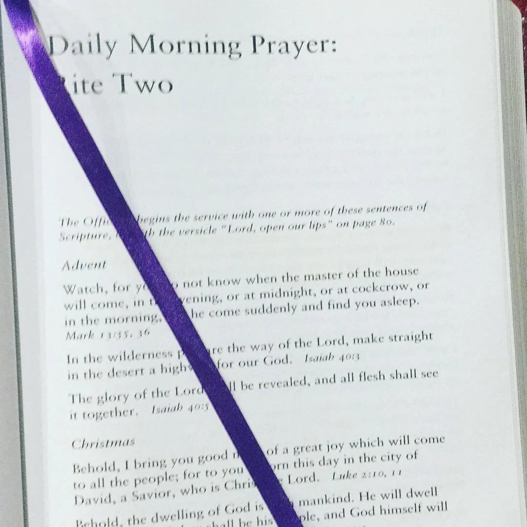 Did you know Morning Prayer only takes 20 minutes?  We start at 930 today. Join us!