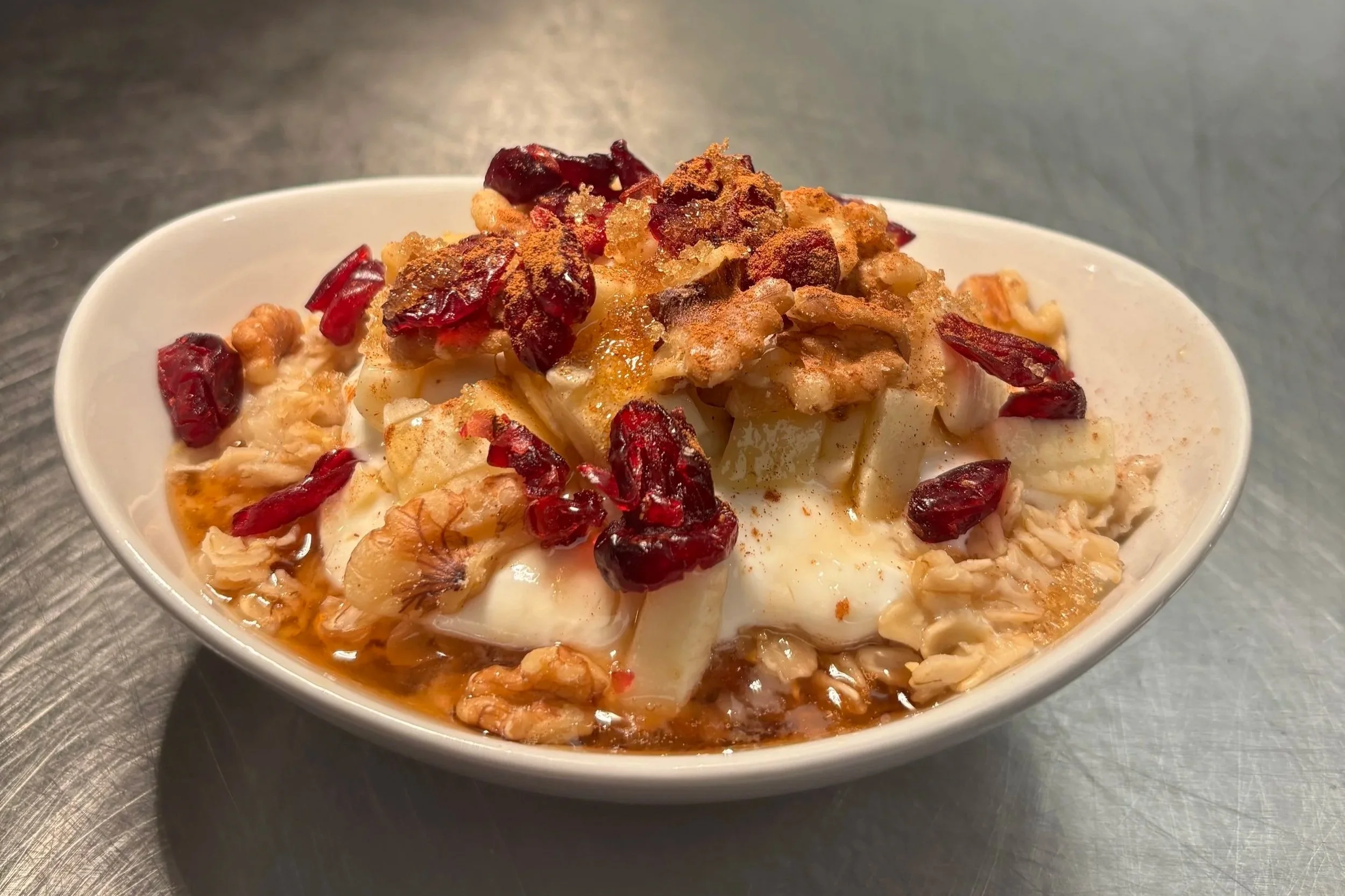 OVERNIGHT OATS - MAPLE, WALNUT, BANANA