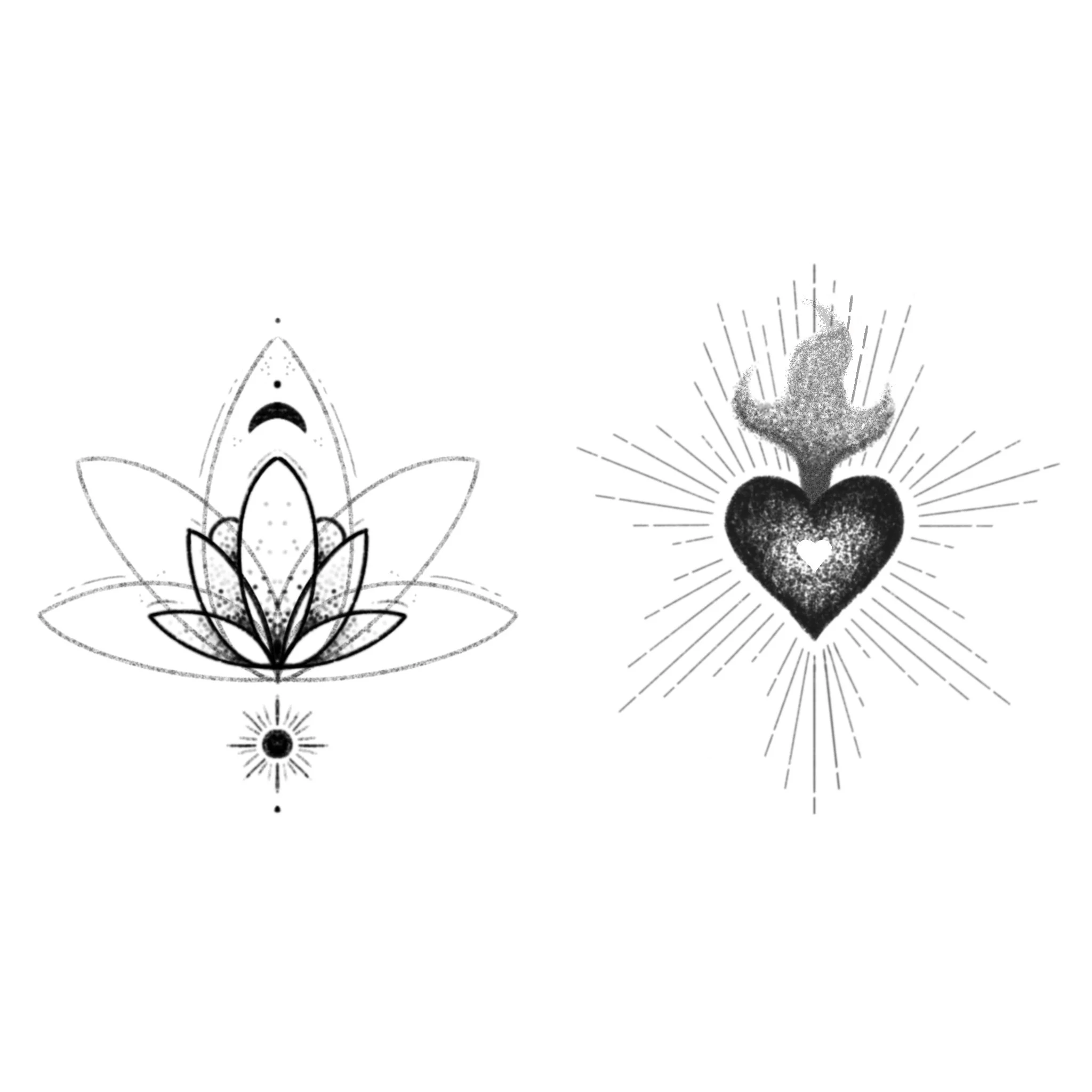 The Lotus Flower & Sacred Heart Medicina ~ Flash 