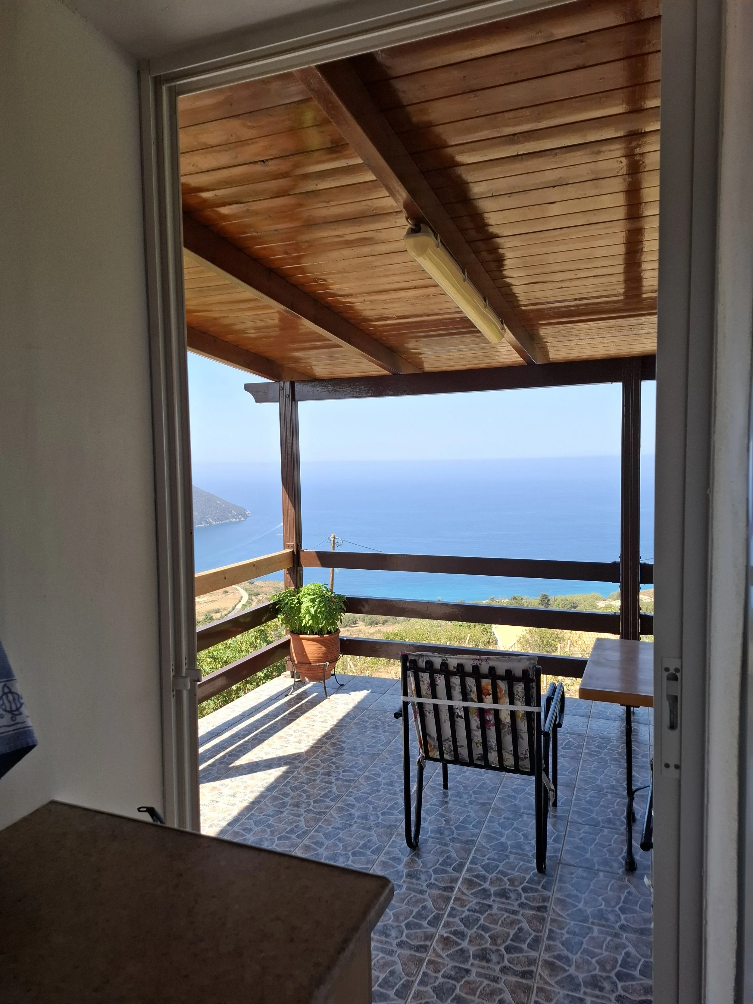 Panoramic Balcony Sea-view over Myrtos Bay