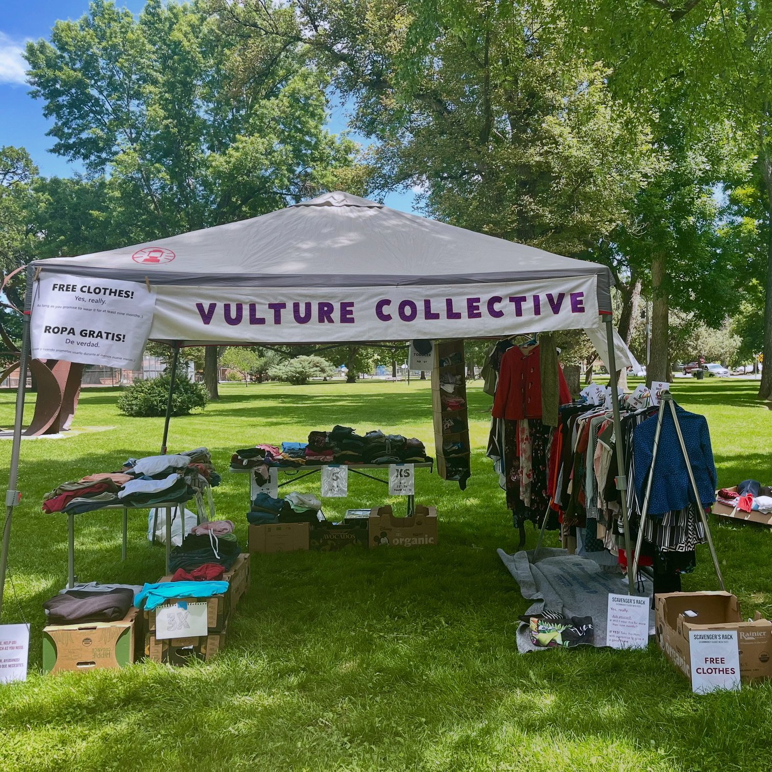 Vulture's Rack Pop Up