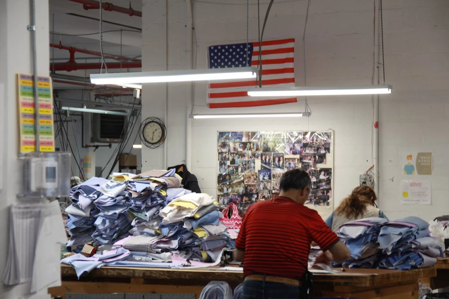 Inside Our Shirt Factory
