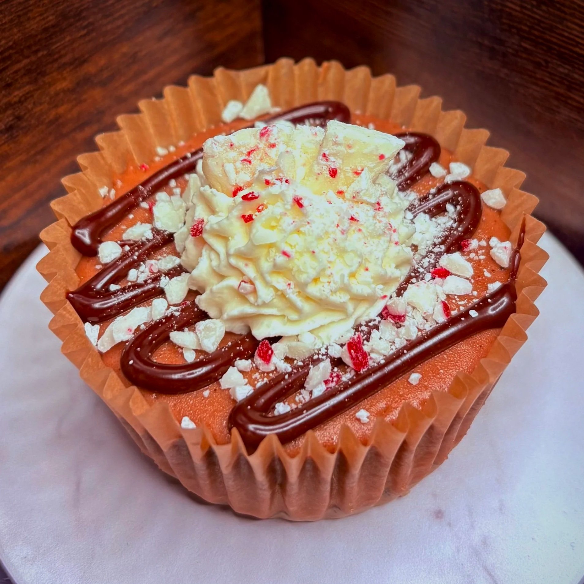 Hot chocolate cheesecake