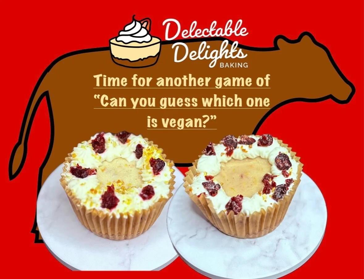 Just in time for the final stretch in our last few days till Christmas, we have the Vegan and GF variations of the Cranberry Orange Dreamsicle ready for consumption! 

Our GF winter flavors include Winter Spiced Cranberry Apple, Cranberry Orange Drea