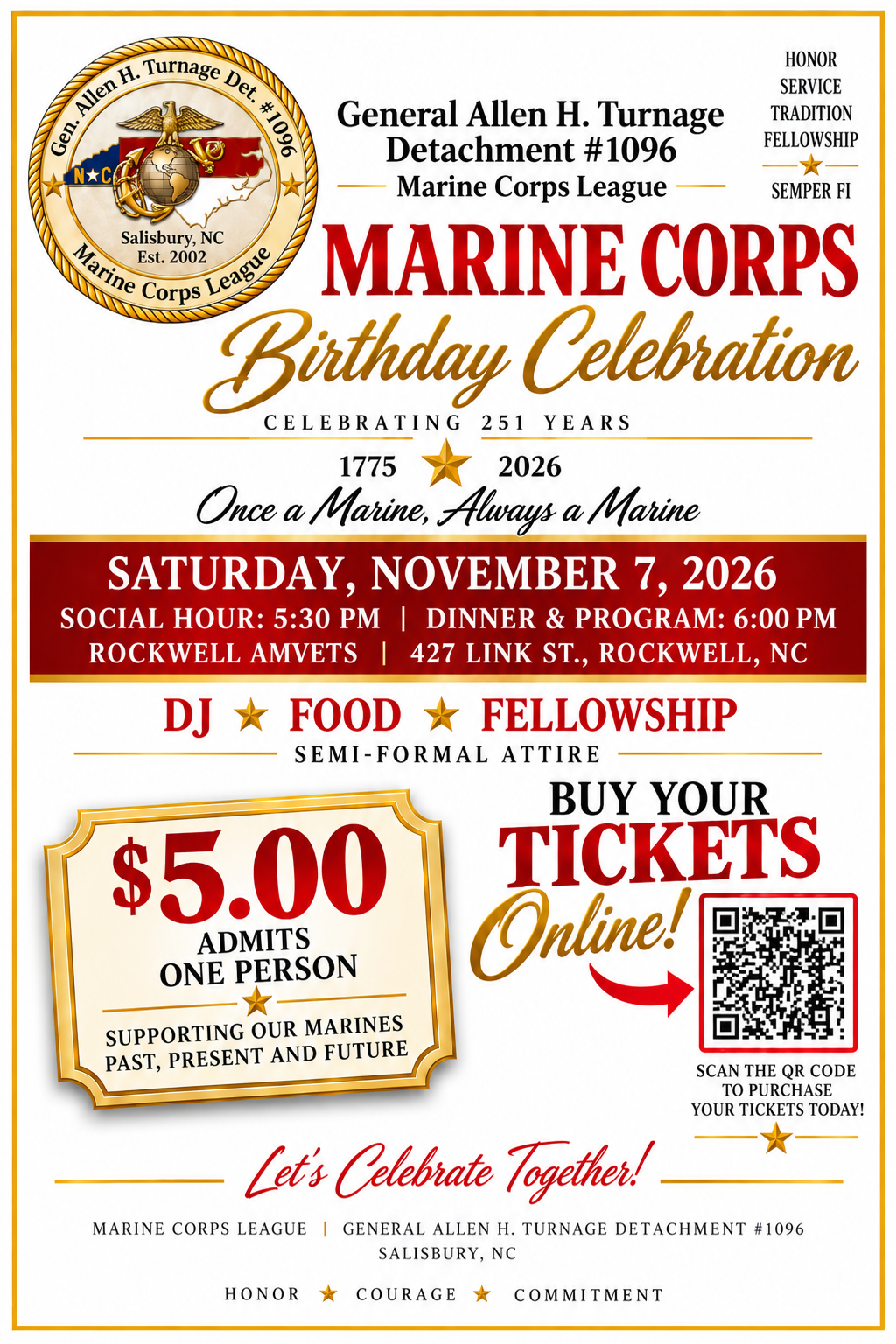 Marine Corps Birthday Celebration