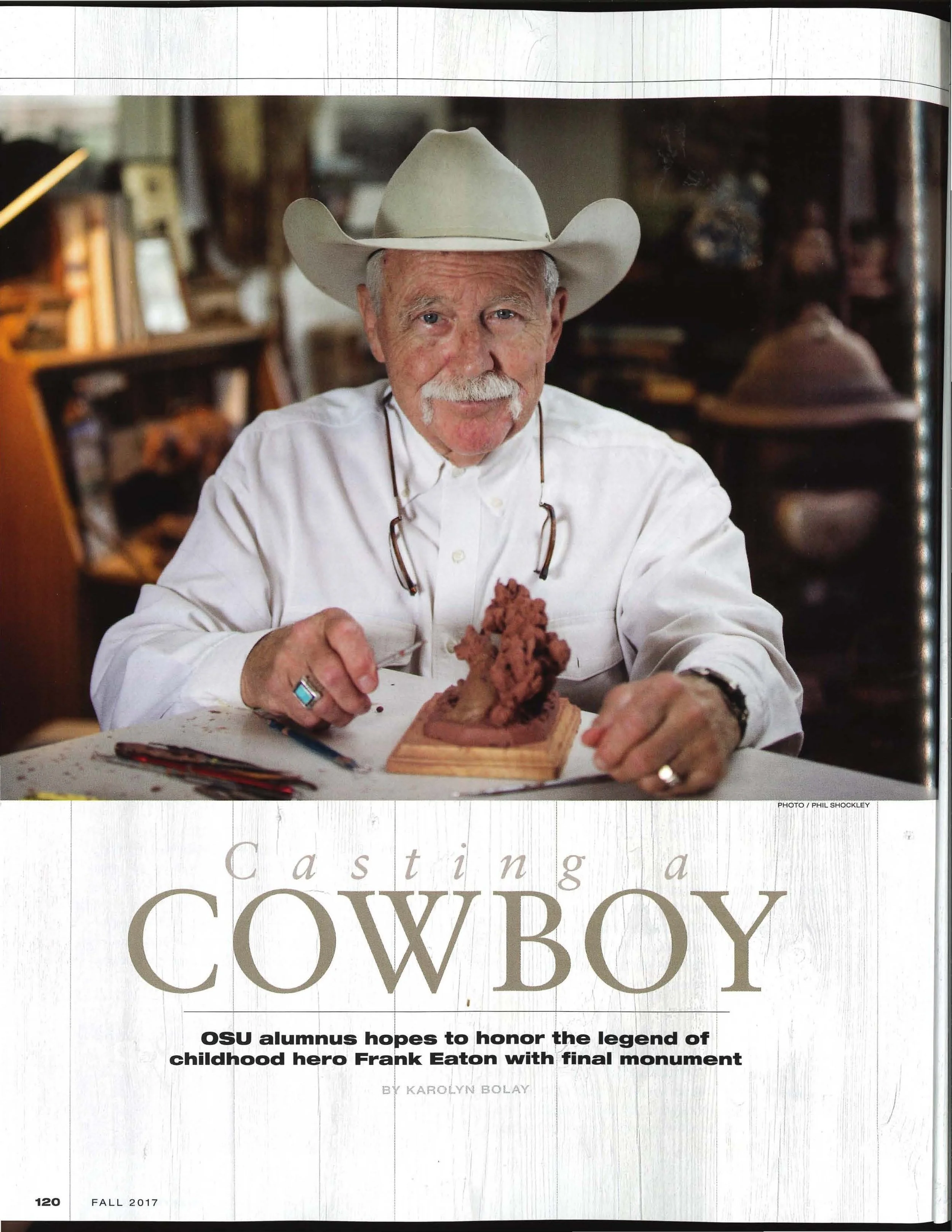 Casting a Cowboy: OSU Magazine