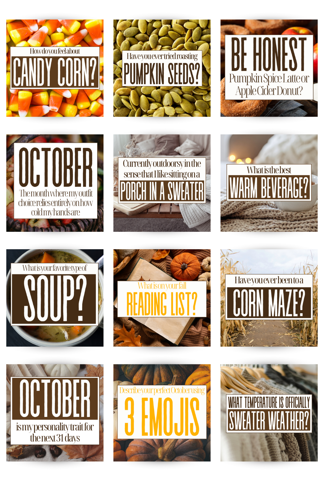 Cooking Social Content - October 2026