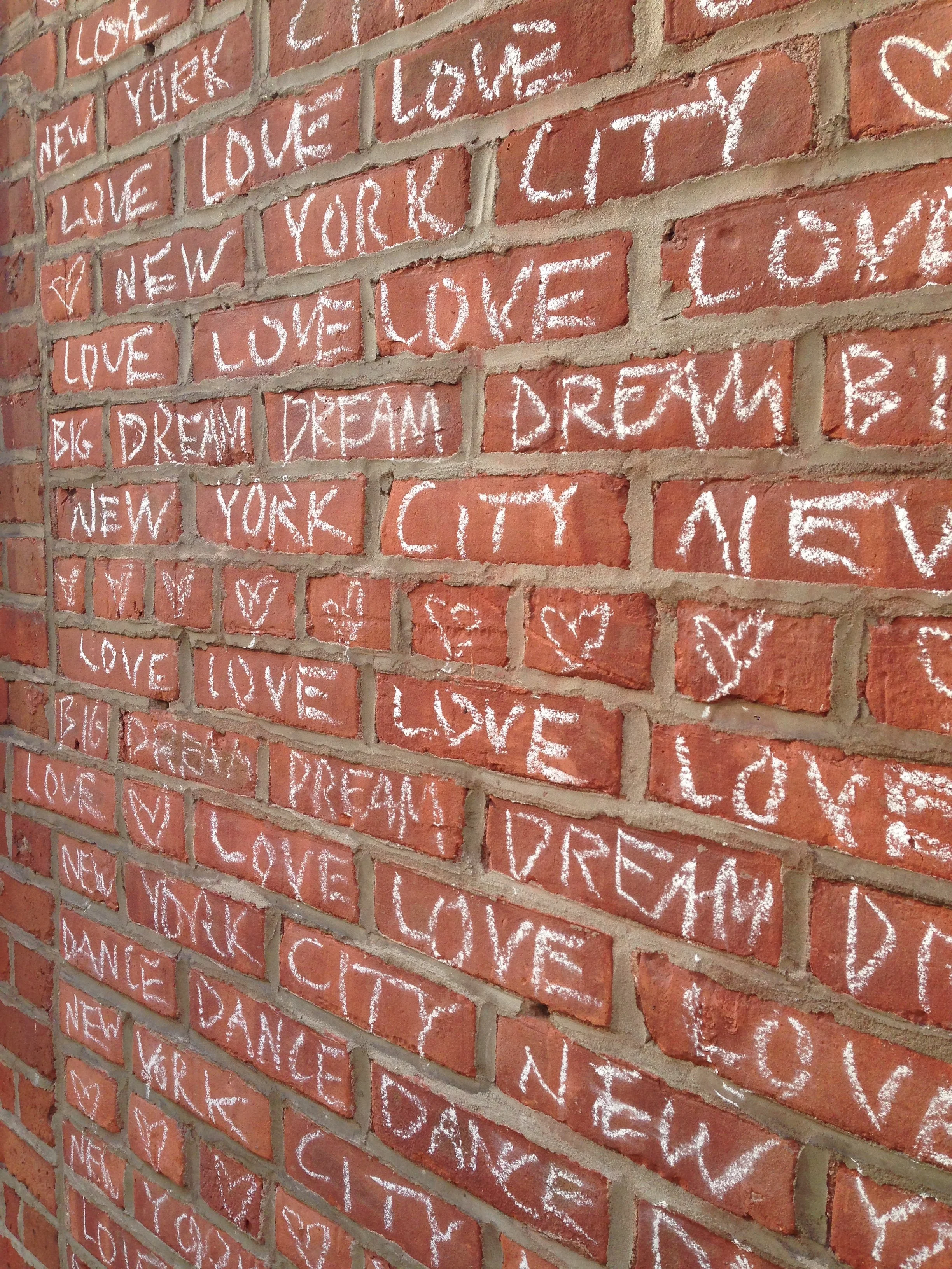 Second Annual New York Romantic Memorial ChalkOut Washington Square Park, New York, New York.