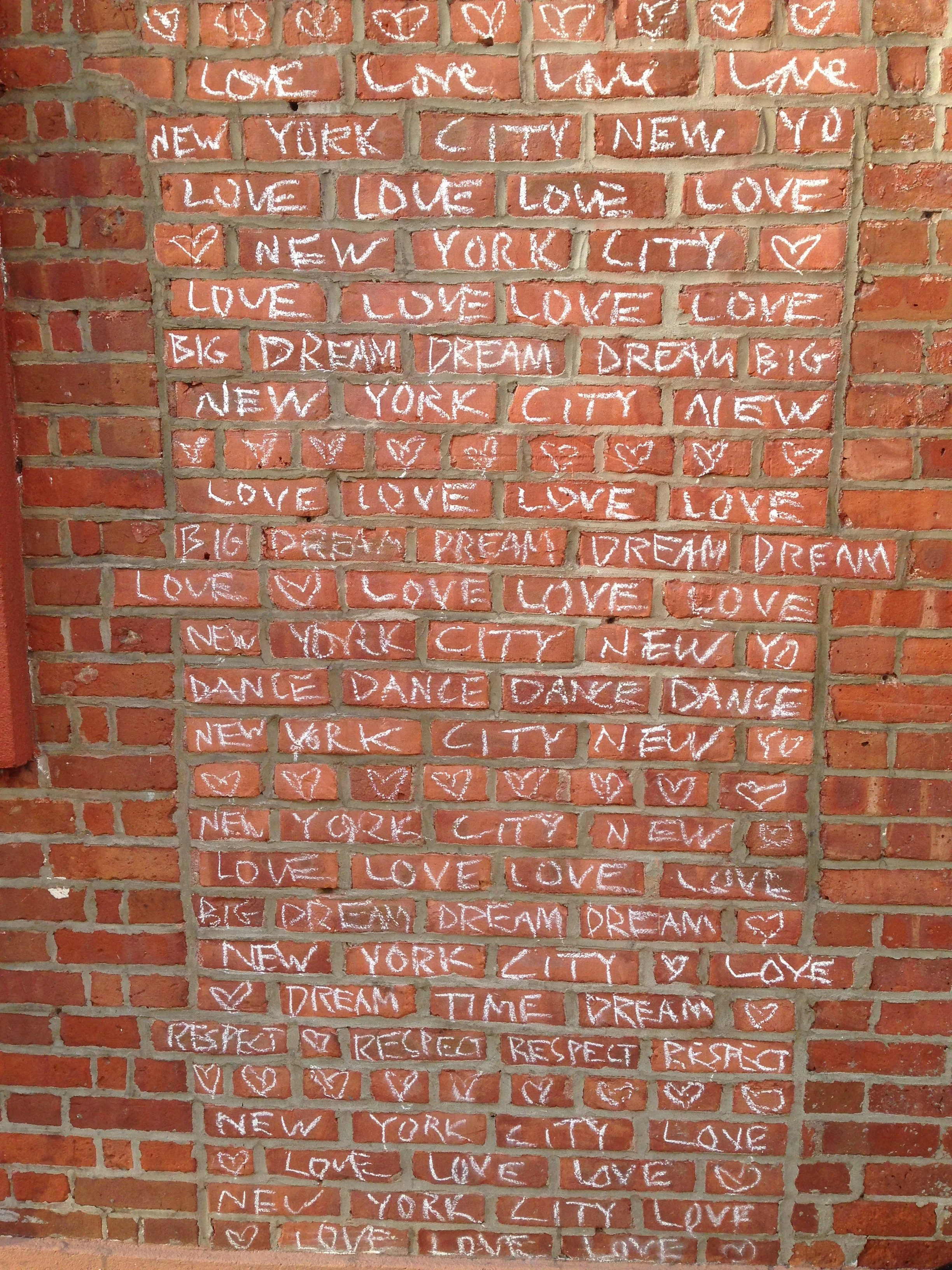 HHWorld of Hearts ChalkOut for Heart Projects in Shirati, Tanzania. Thompson Chemist, 132 Thompson Street, New York, New York.