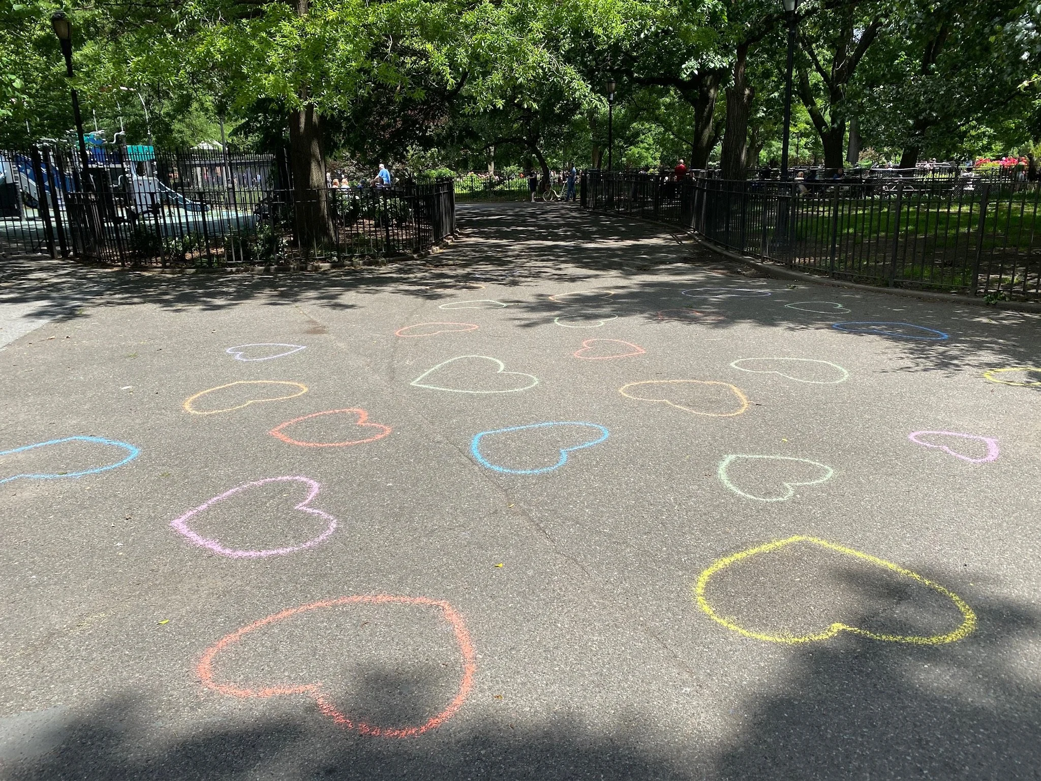 New York Memorial ChalkOut, 132 Thompson Chemists, Thompson Street, New York New York