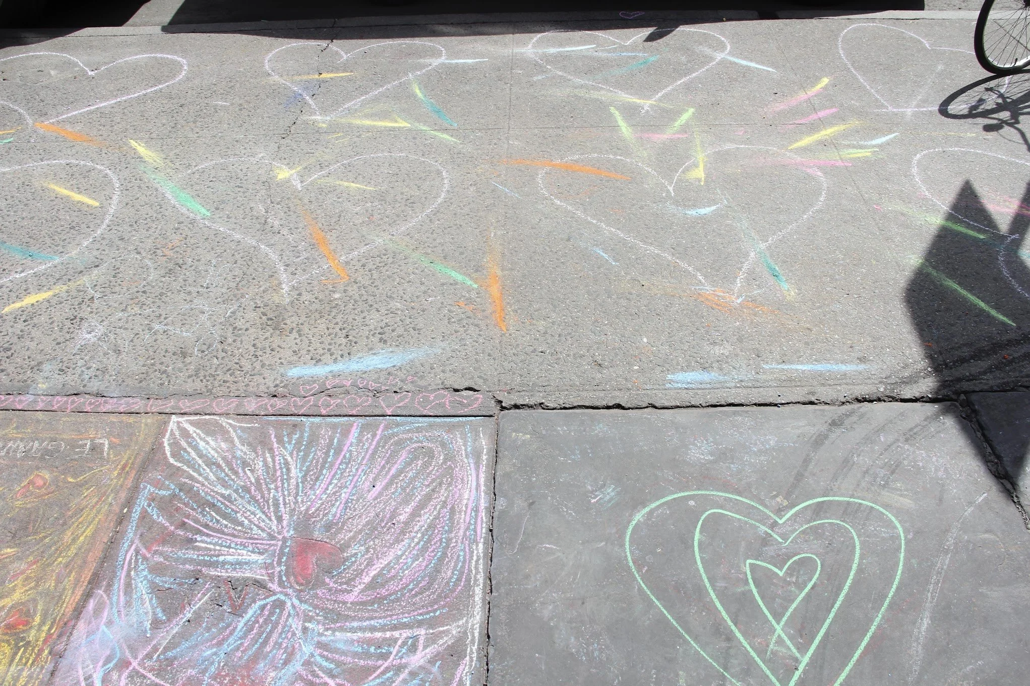 Chalk hearts