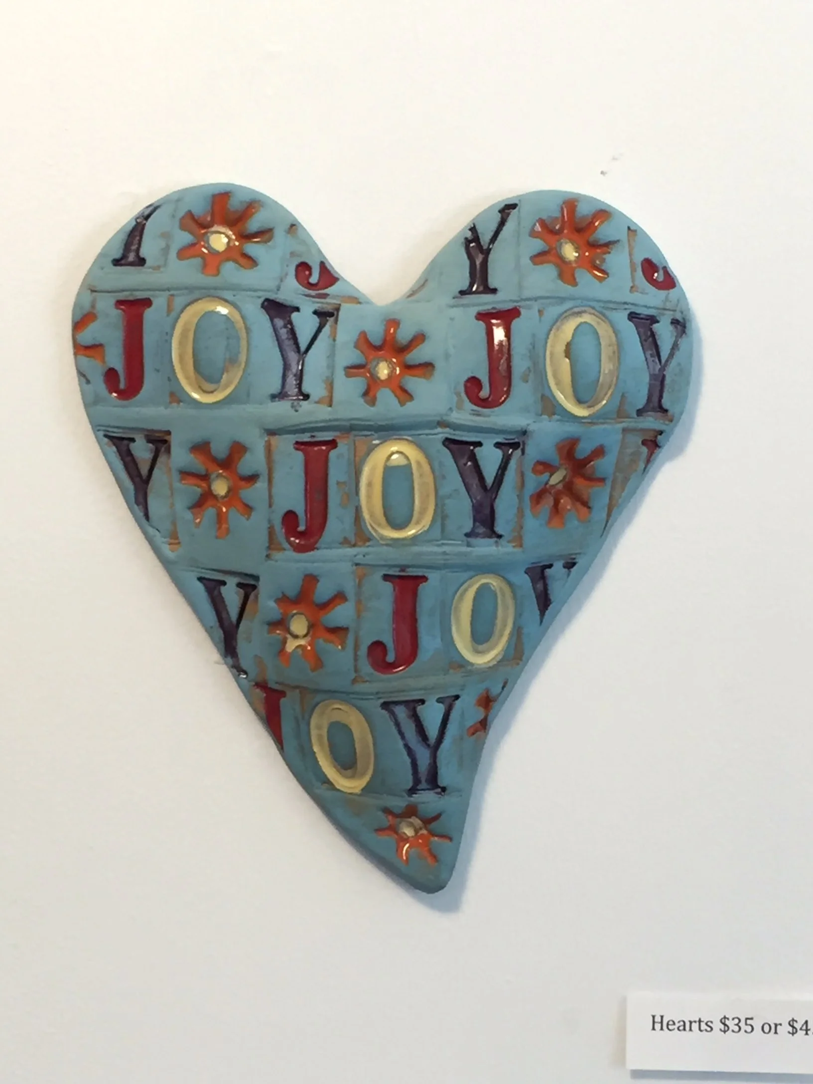 Joy Wall Heart