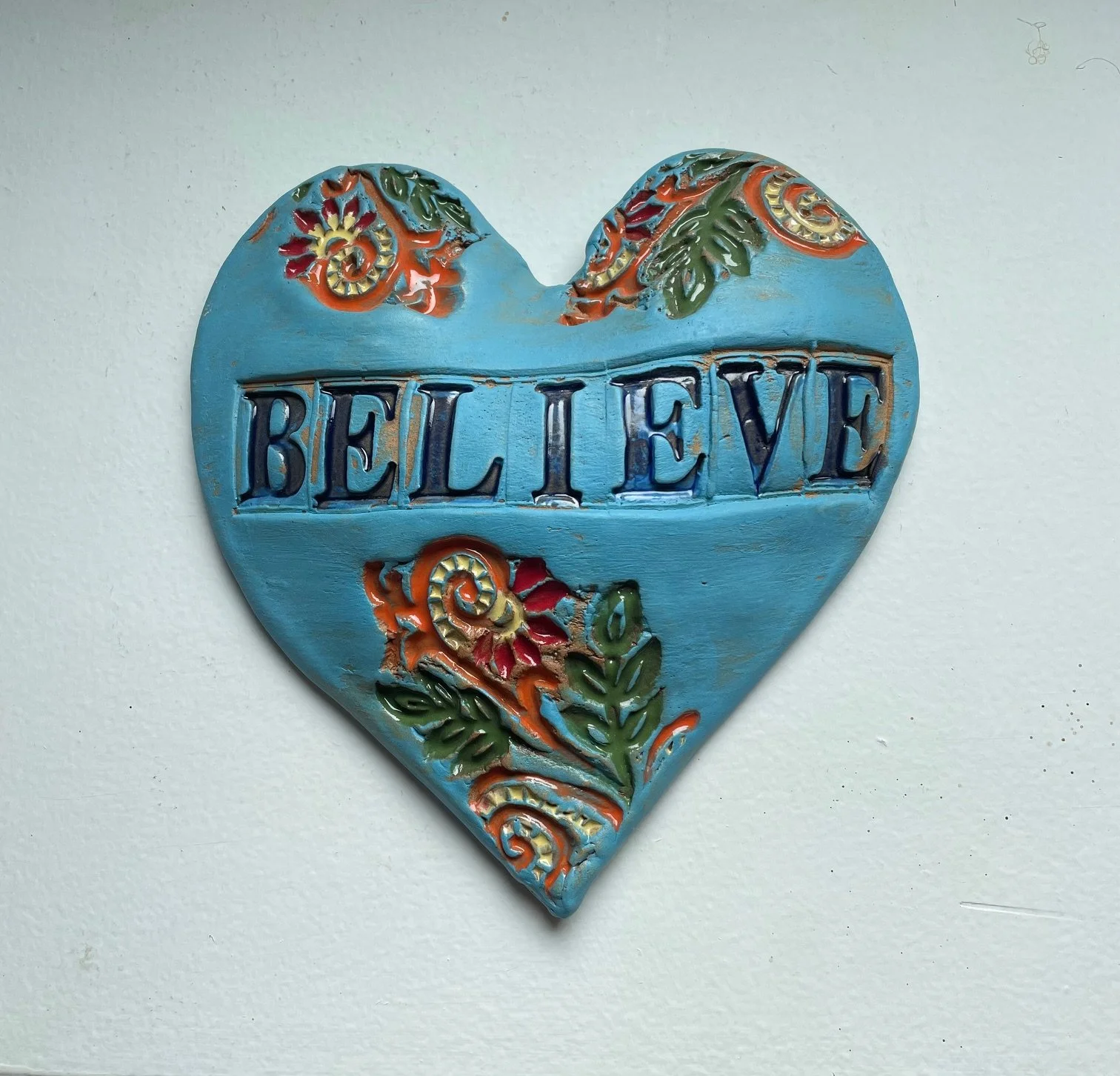 Believe Wall Heart