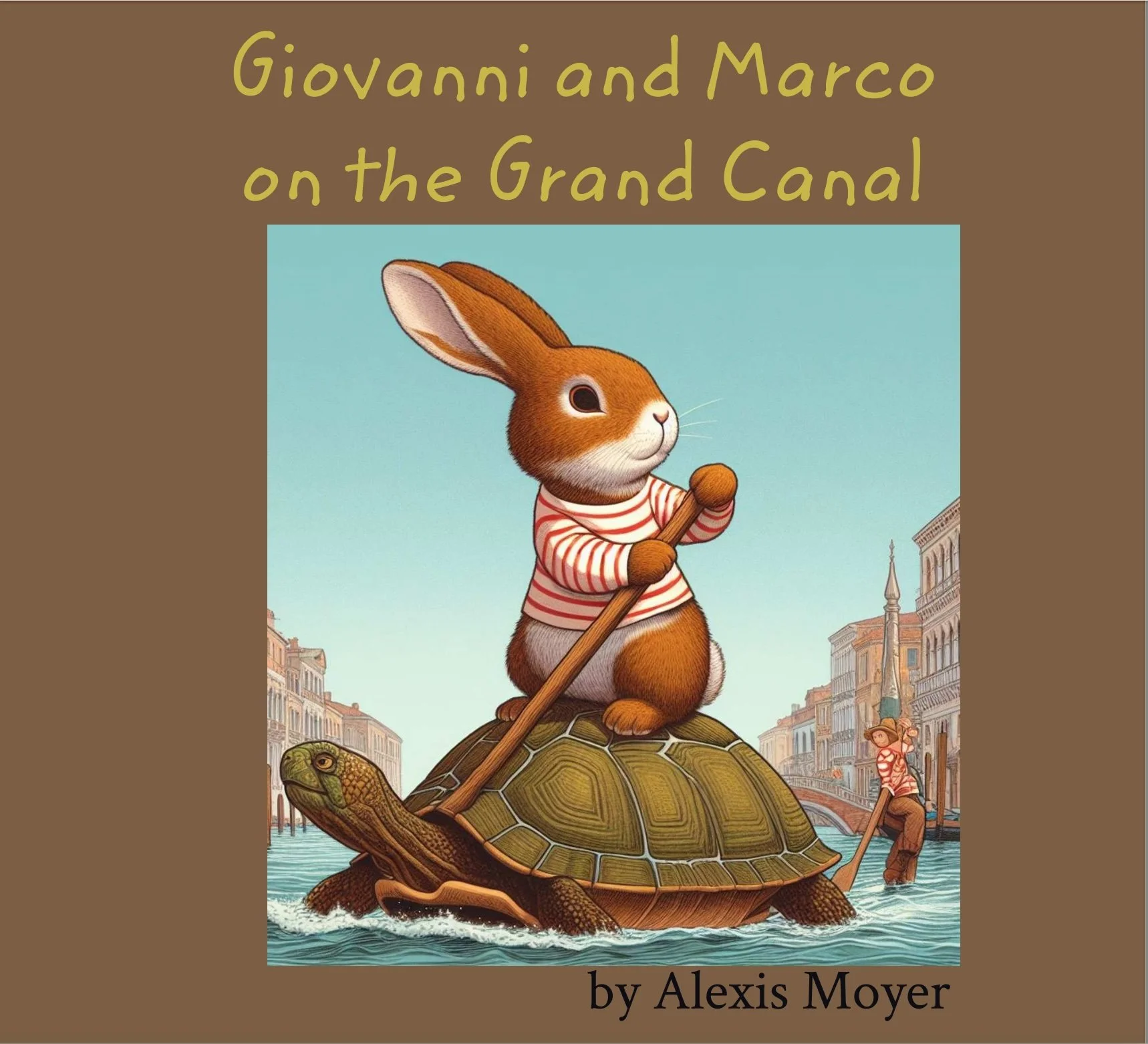 Giovanni and Marco on the Grand Canal