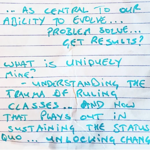 The DNA of Art of HostingUnless we thread complexity into a sleeves-rolled-up approach from day one, we’ll be misguided no matter our intentions. This is the art of hosting: staging people to forge their own clarity.