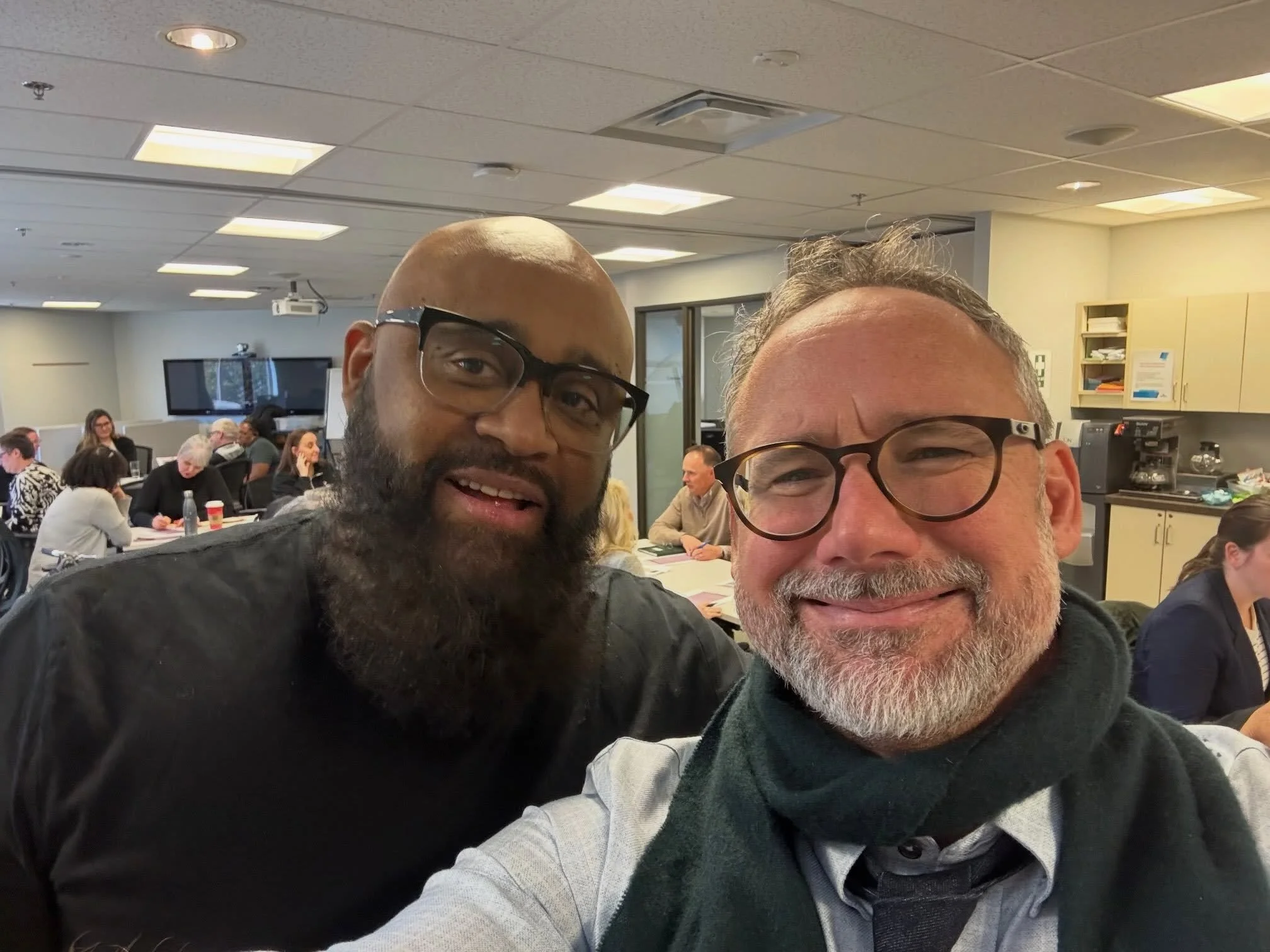 Tim Merry &amp; Dennis Adams hosting another exciting leadership training session with the Nova Scotia Public Service Commission where they explore some of the facets of leadership: the reasons why personal transformation is essential to leading chan