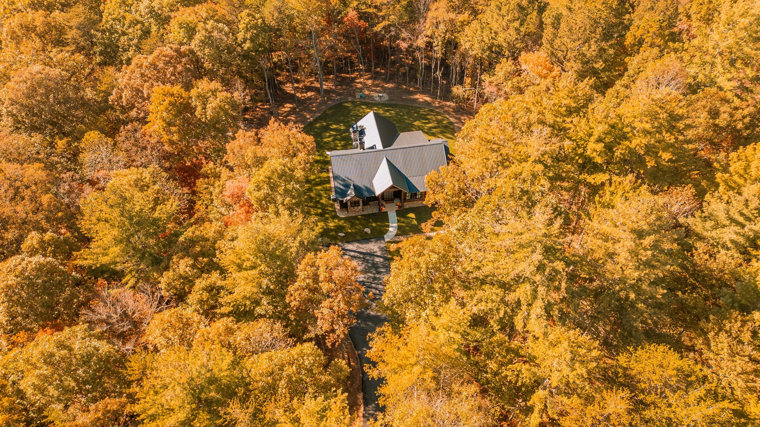 Aerial drone real estate photography North GA