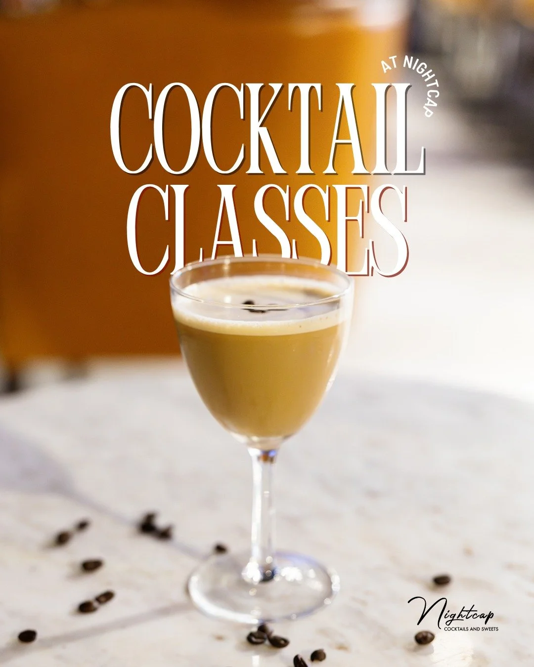🍸✨ Ever wanted to learn how to make cocktails like the experts?
Cocktail Classes are offered every Friday & Saturday at Nightcap Cocktails & Sweets, featuring recipes designed by Old Gilman Grill’s Master Mixologist, Gina.
You’