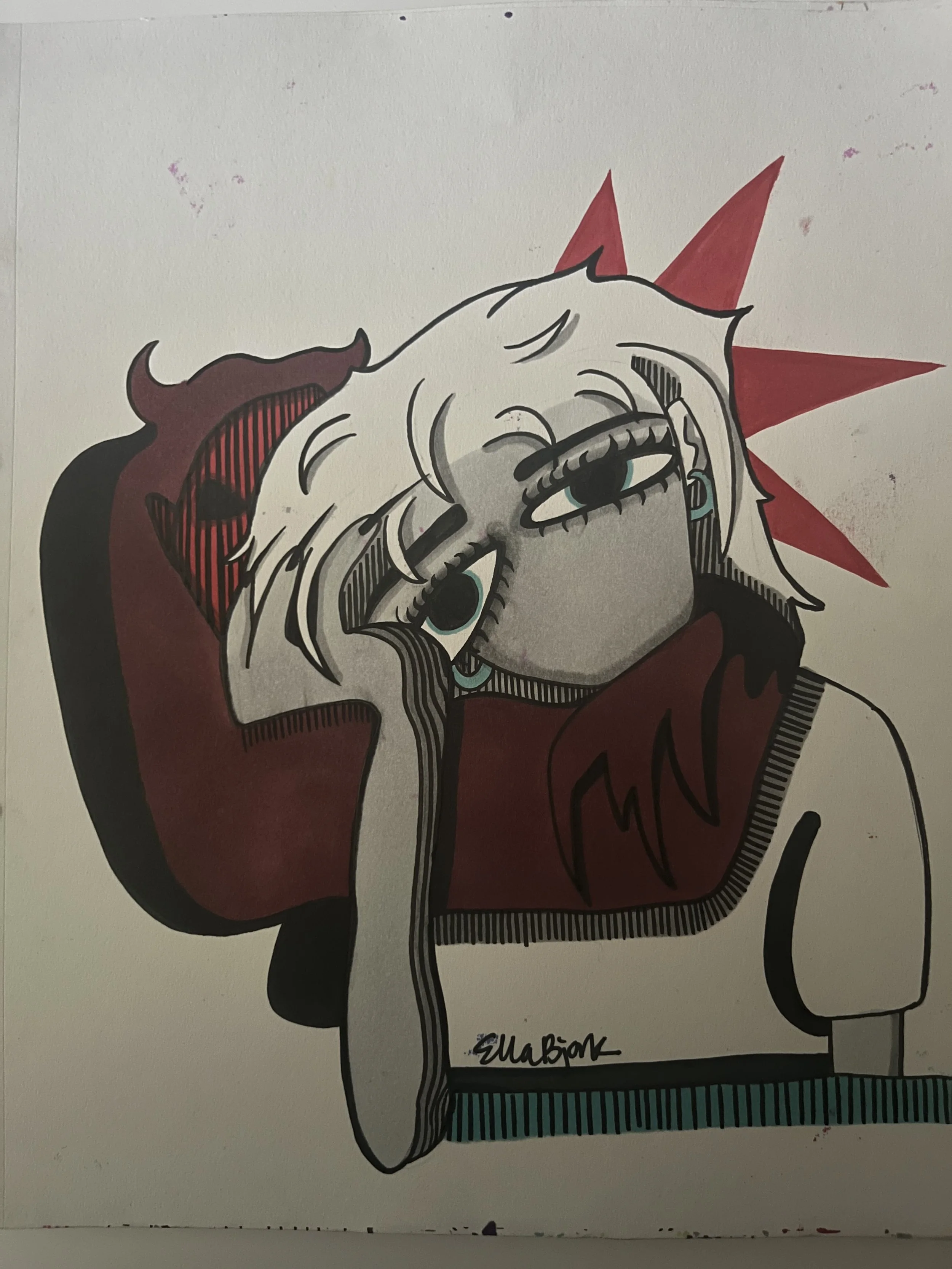 "Sketchbook 3" Original Drawing