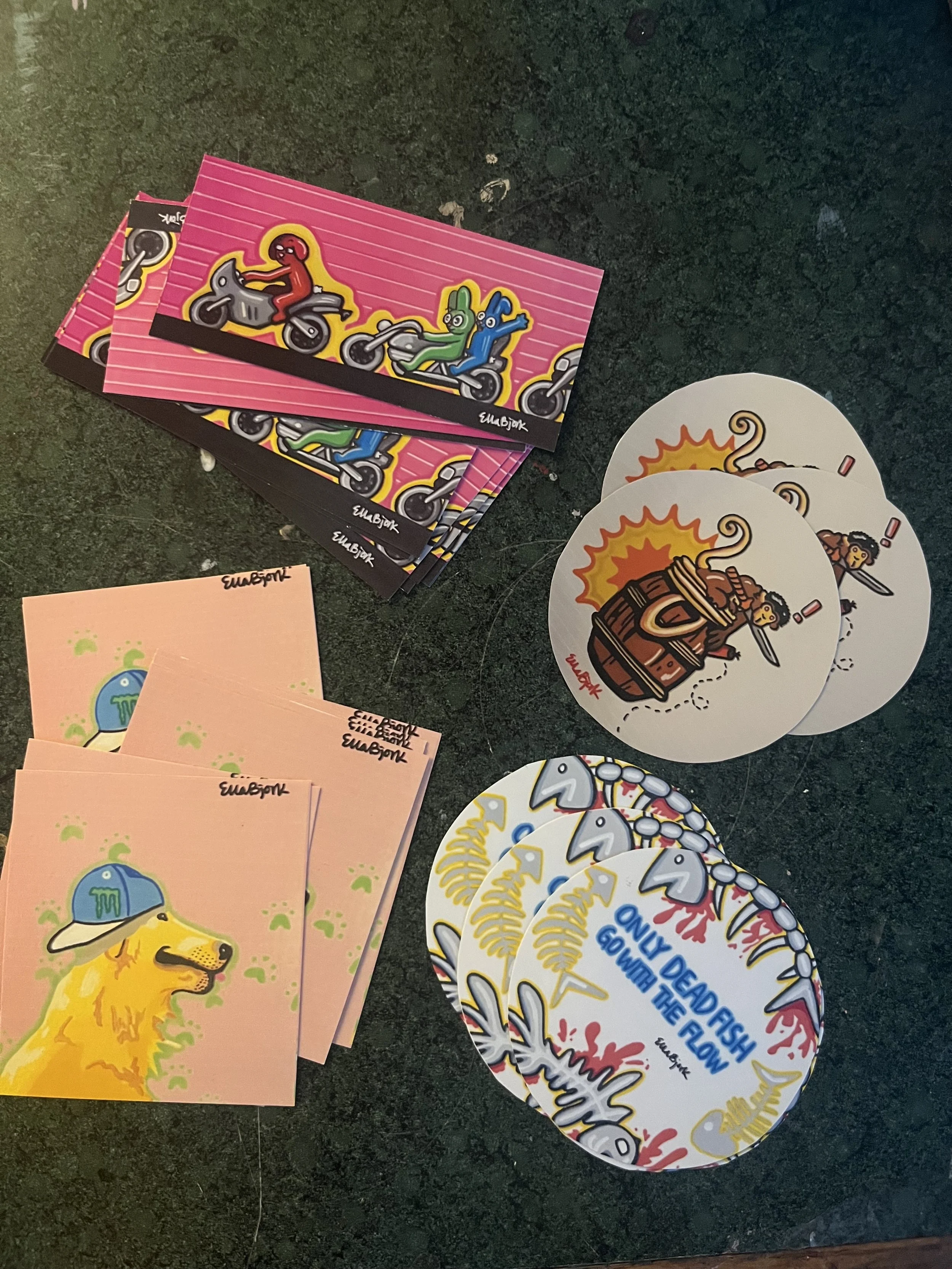 Limited Edition Vinyl Stickers