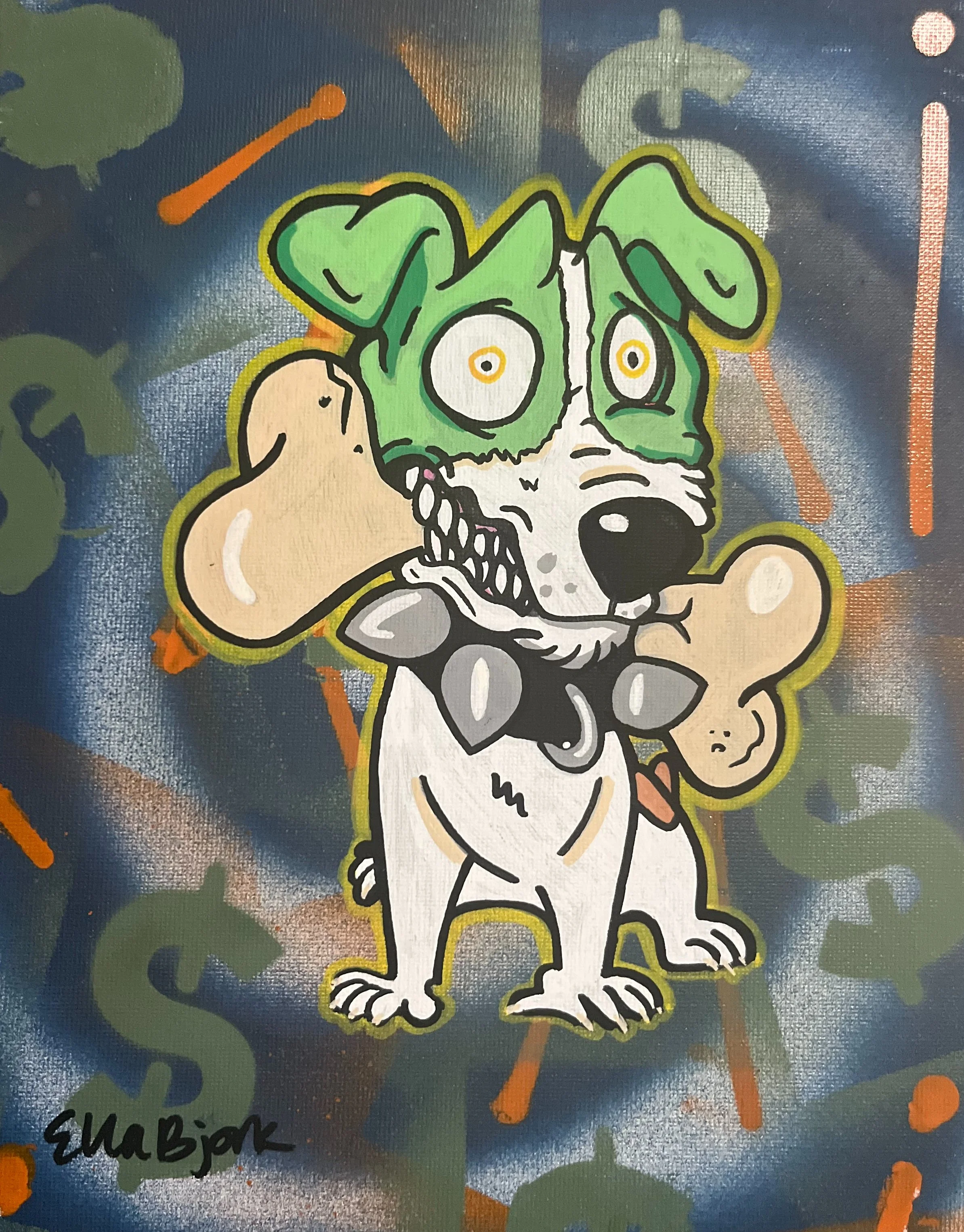 "Bad Dawg" Original Painting and Prints