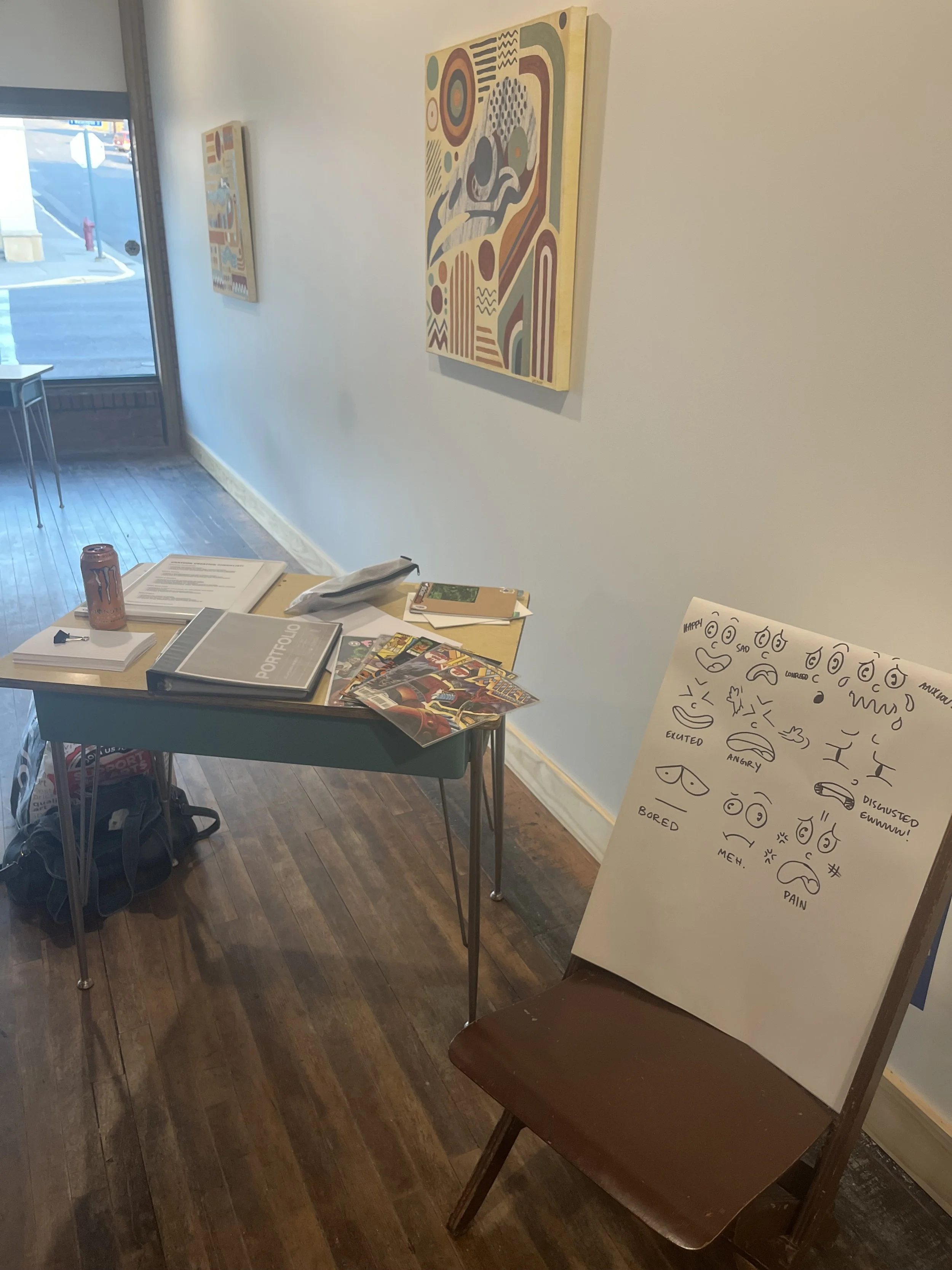 First day of November 2025 classes, brainstorming expressions!