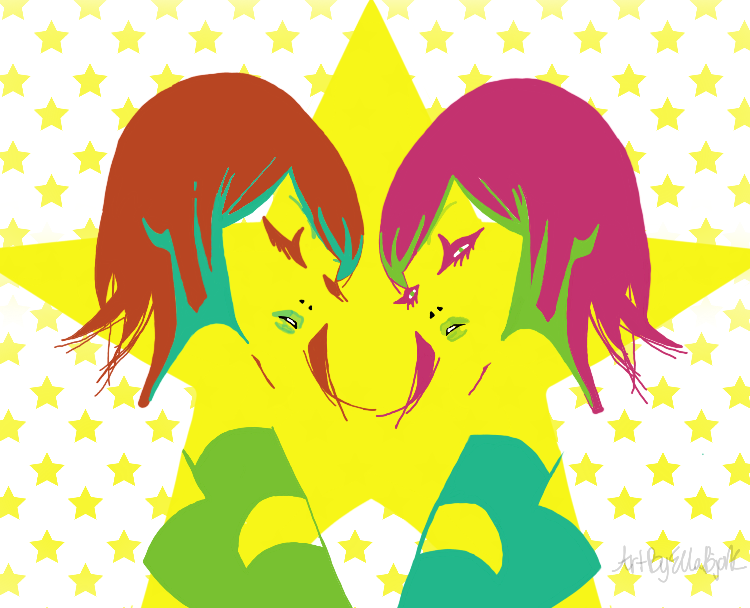 “Twin Villians” Print
