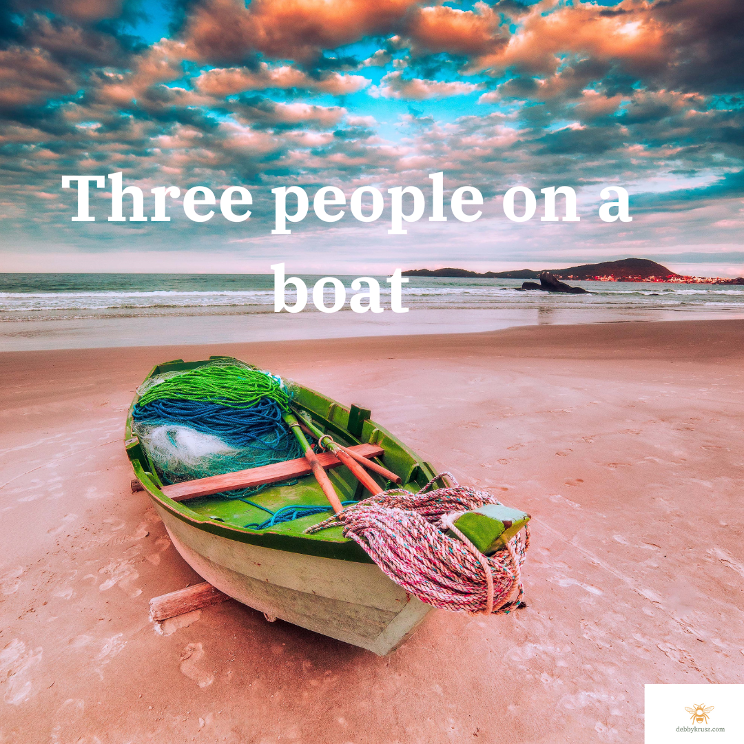 Three People on a Boat