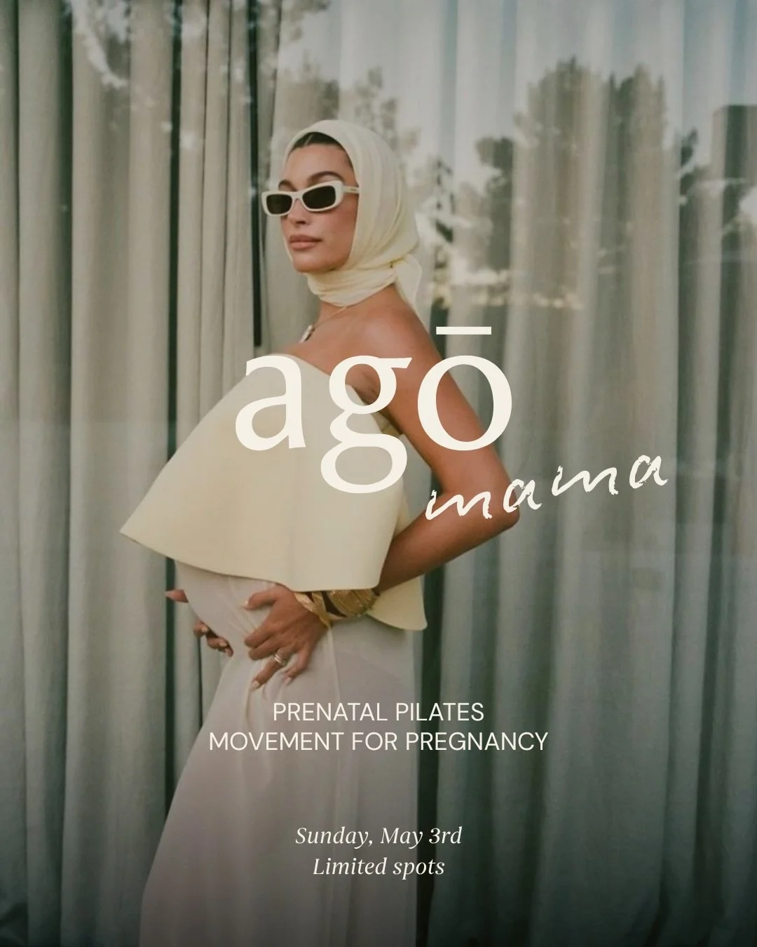 Classe prenatal especial per a totes les nostres mames Agō: diumenge 3 de maig. Envia això a la teva futura mare preferida 😉