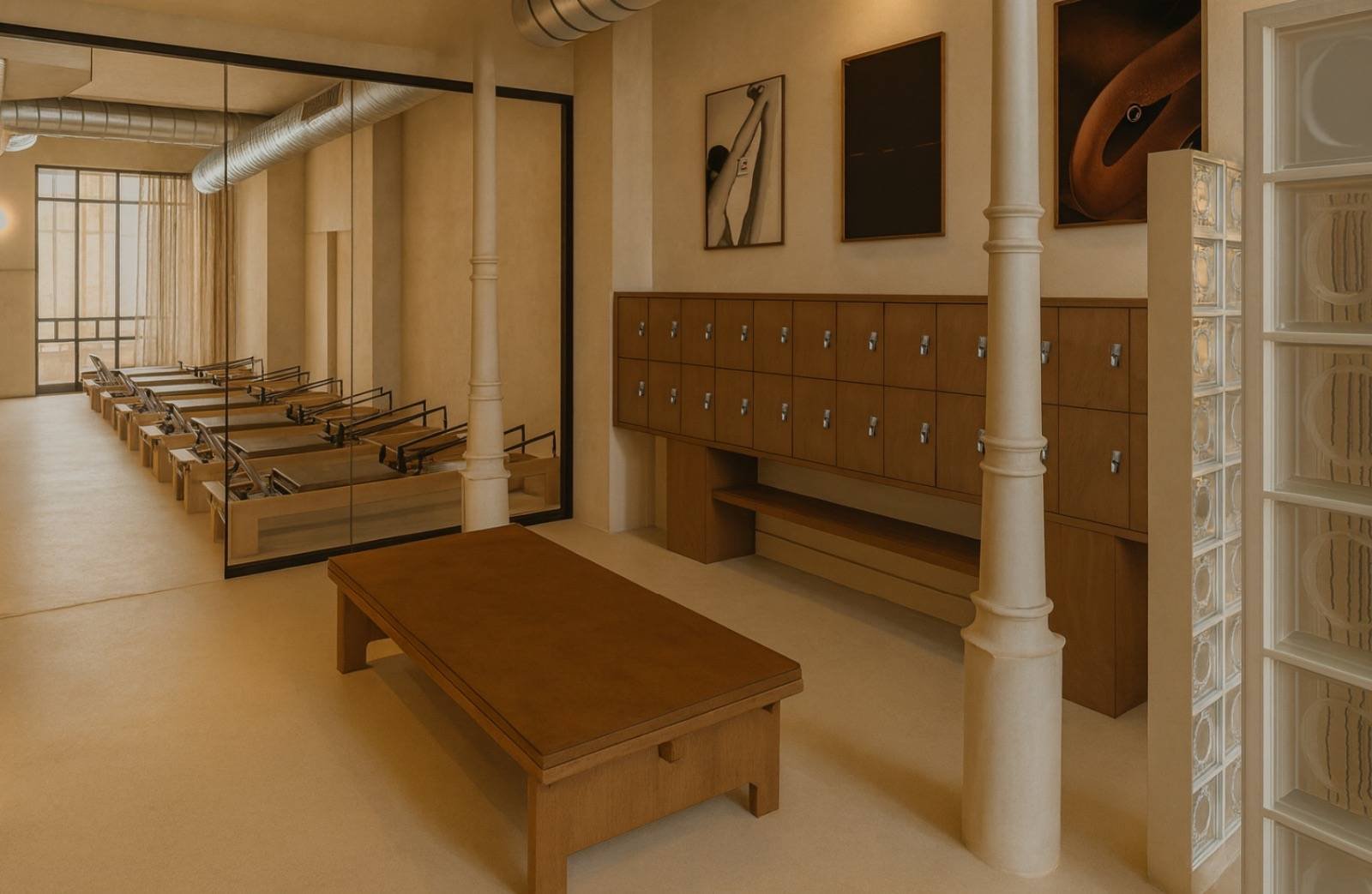 A beautiful designer reformer pilates studio in the heart of Barcelona is worth visiting repeatedly. It's been a while ago.