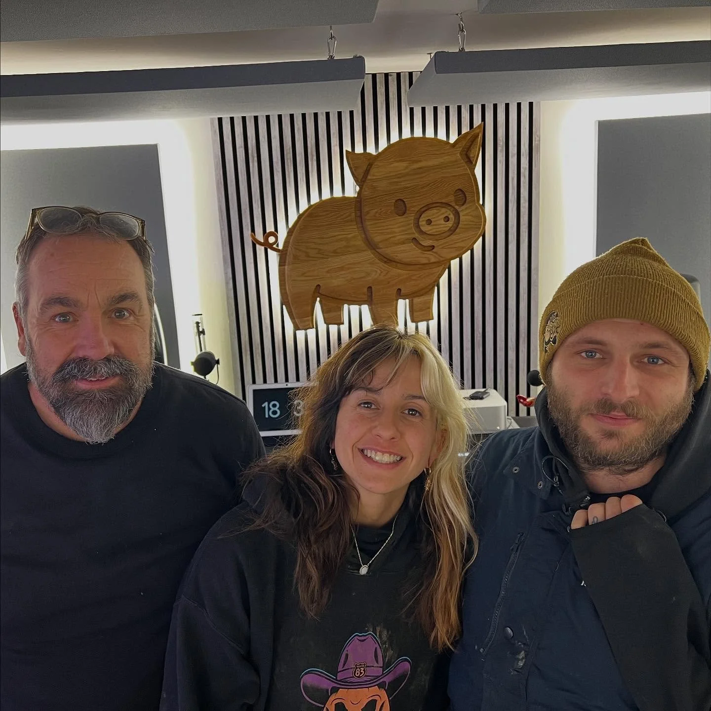 Been great spending time over the last couple of weeks working in the studio with Rob, Connor and @lani.divez on some new music. 

My first full band recording in the new space. Thankfully I haven&rsquo;t forgotten what all the buttons do.

#recordin